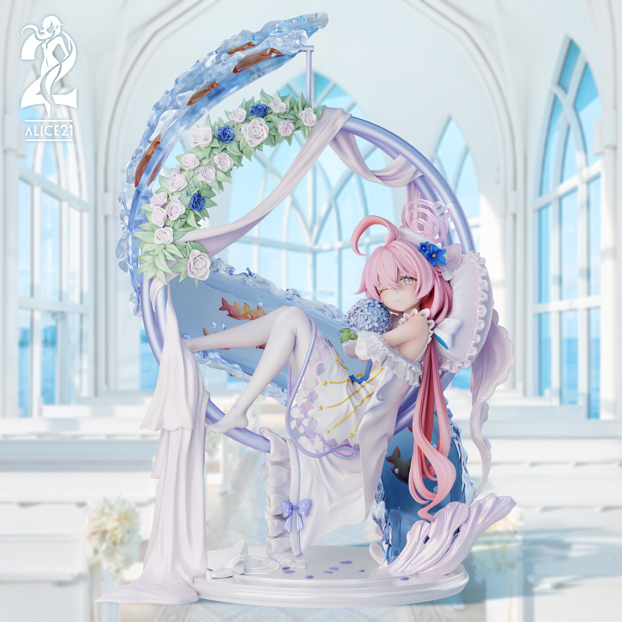 【Pre-sale】1/6 Scale Wedding Dress Takanashi Hoshino-Blue Archive-Alice 21 Studio