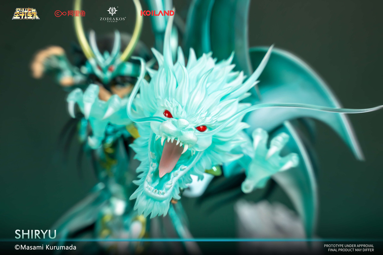 【Pre-sale】1/6 Scale God cloth Shiryu Licensed with LED-Saint Seiya-Zodiakos Studio