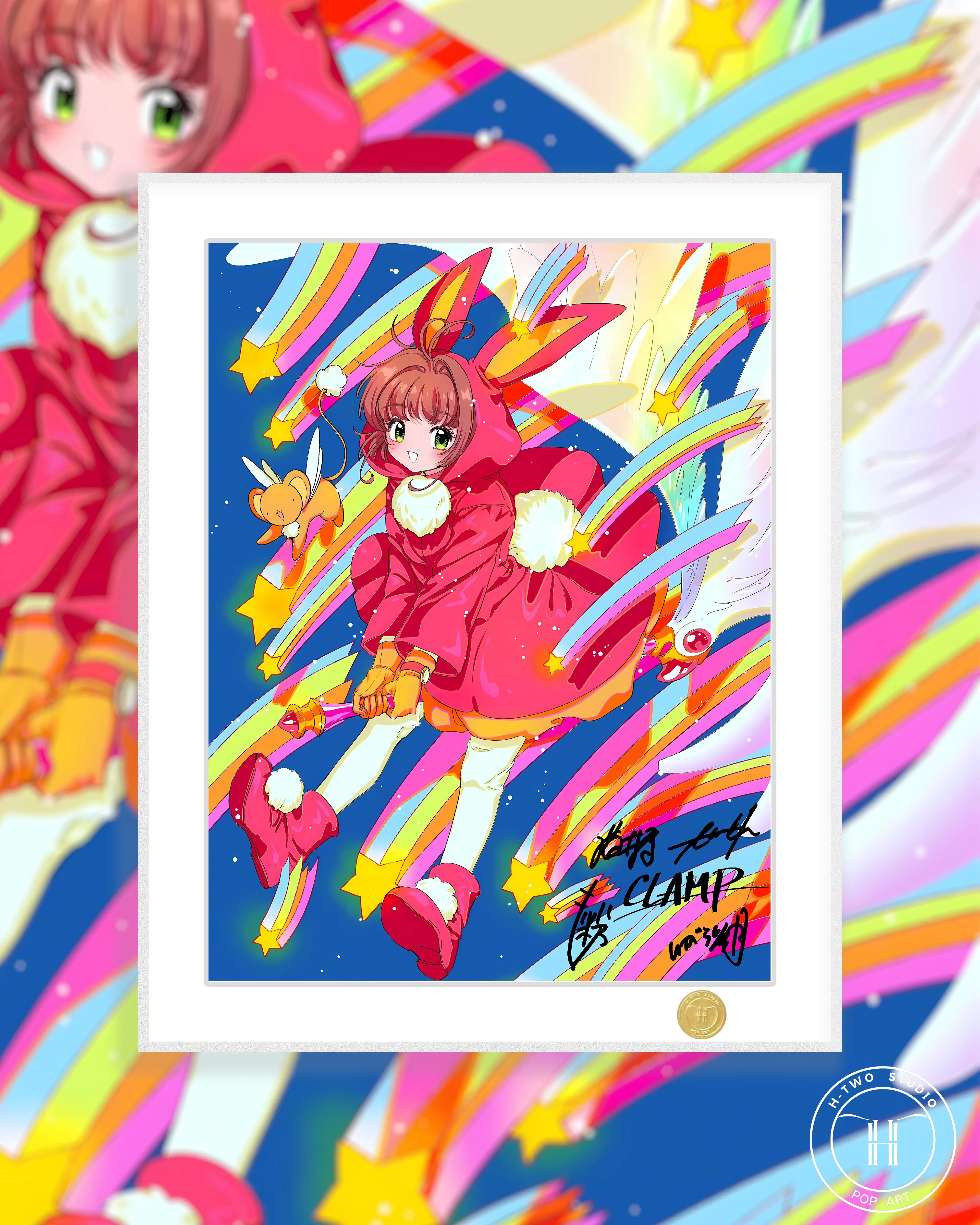【Pre-sale】Decorative Painting of Sakura-Card Captor Sakura-H2 Studio