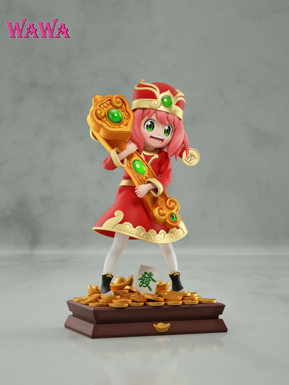 【Pre-sale】Anya God of Wealth Costume-WAWA Studio
