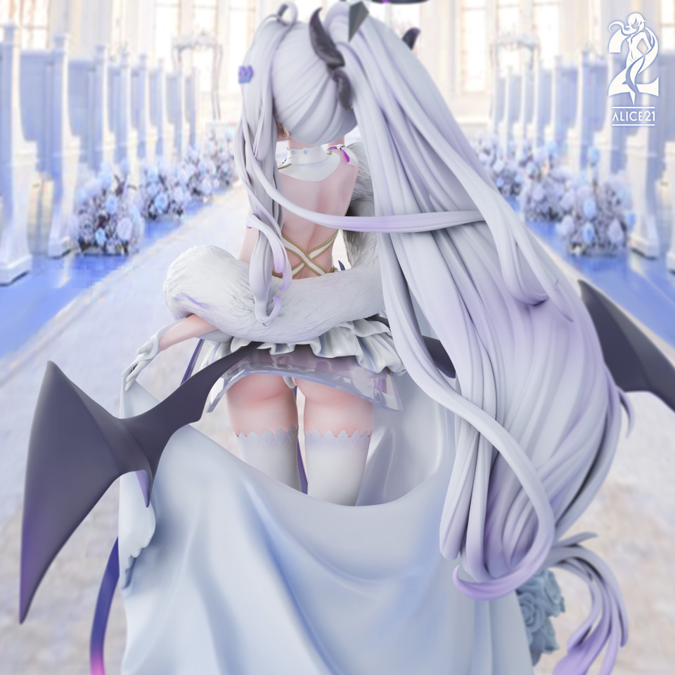 【Sold out】1/6 Scale Wedding Dress Sorasaki Hina-Blue Archive-Alice21 Studio × icepuli
