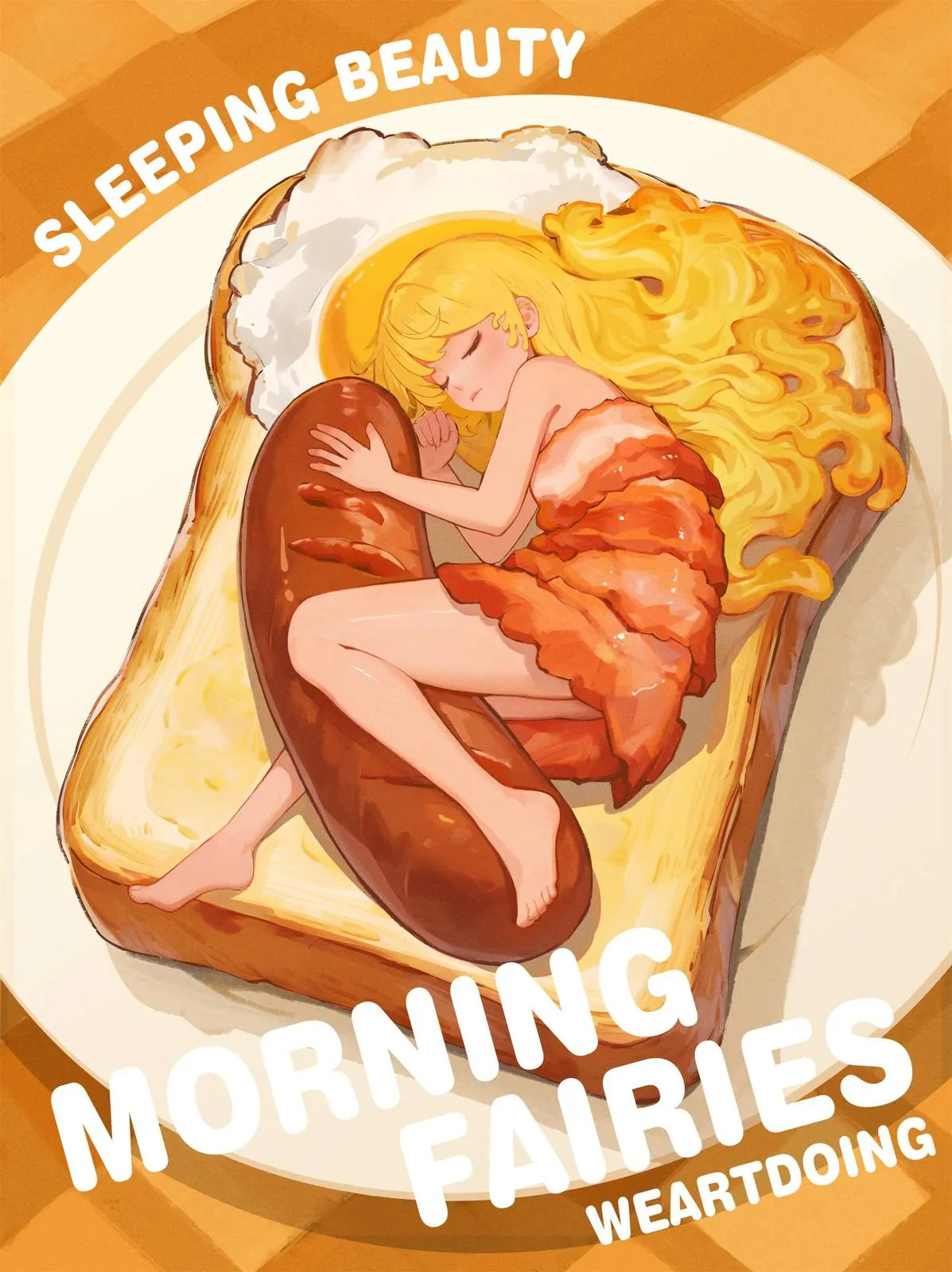 【Sold out】Sleeping Morning Fairies-Original Design-WeArtDoing