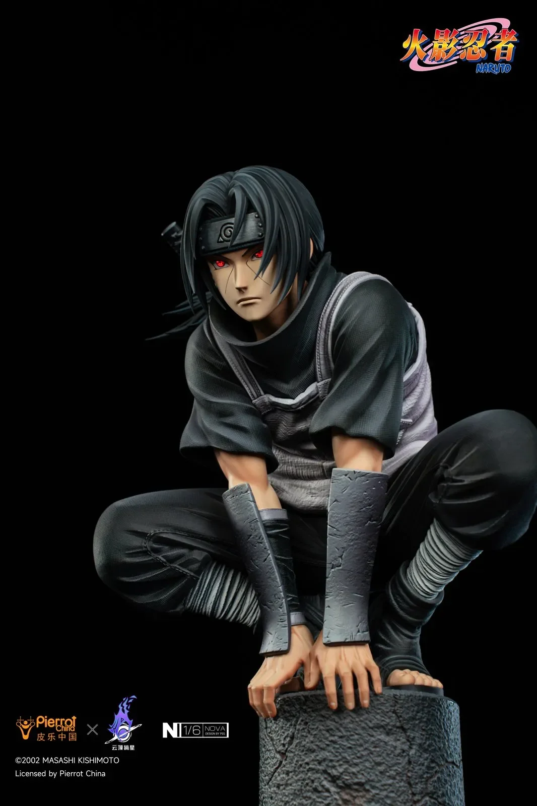 【Sold out】1/6 Scale Nova Series Licensed Anbu Itachi Uchiha with LED-Pickstar Studio