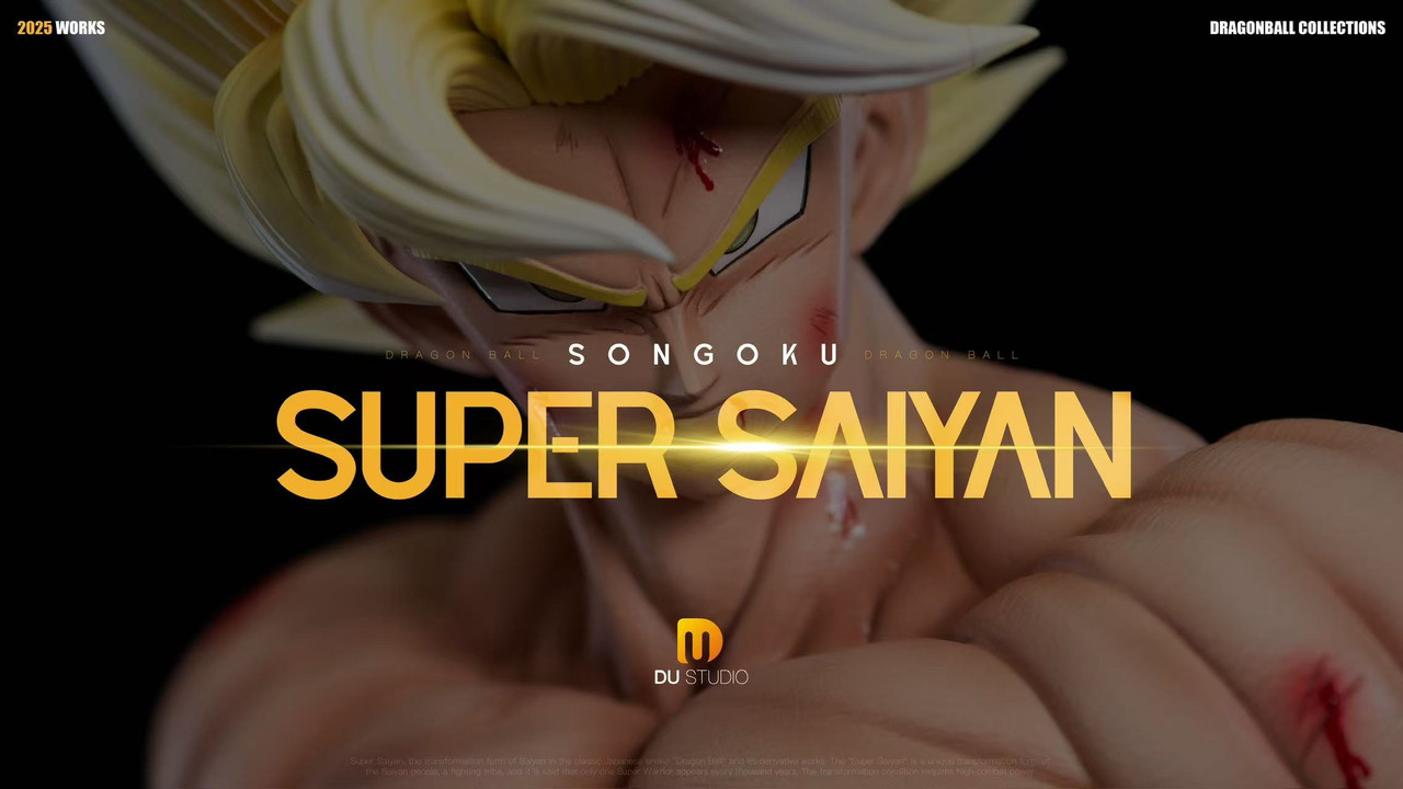 【Pre-sale】1/6 & 1/4 Scale SS Goku with LED-DU Studio