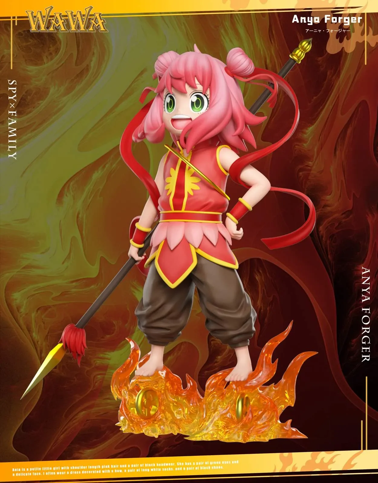 【Pre-sale】Ne Zha Cosplay Anya Forger-WAWA Studio