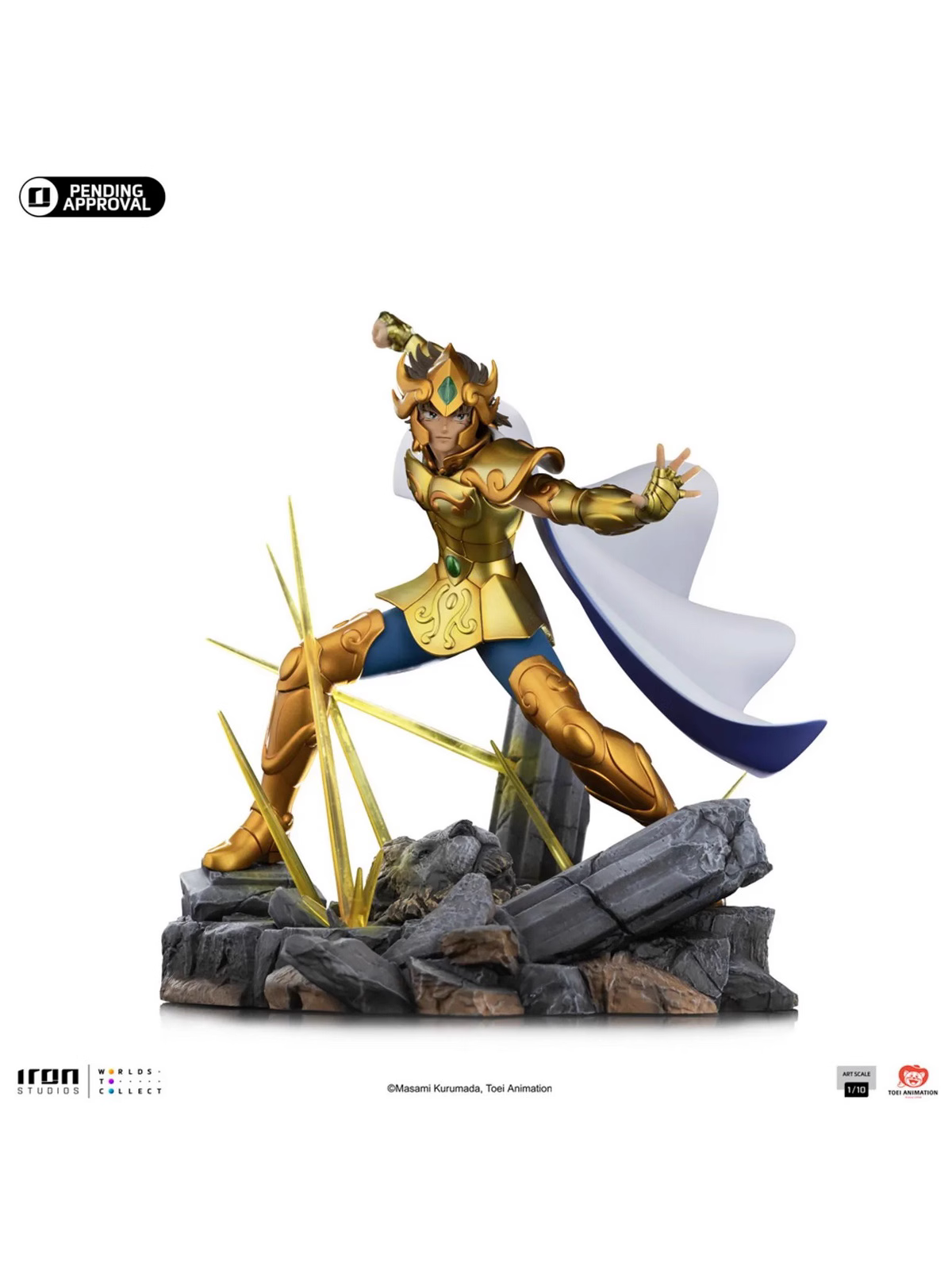 【Pre-sale】1/10 Scale Aiolia-Saint Seiya-Iron Studios