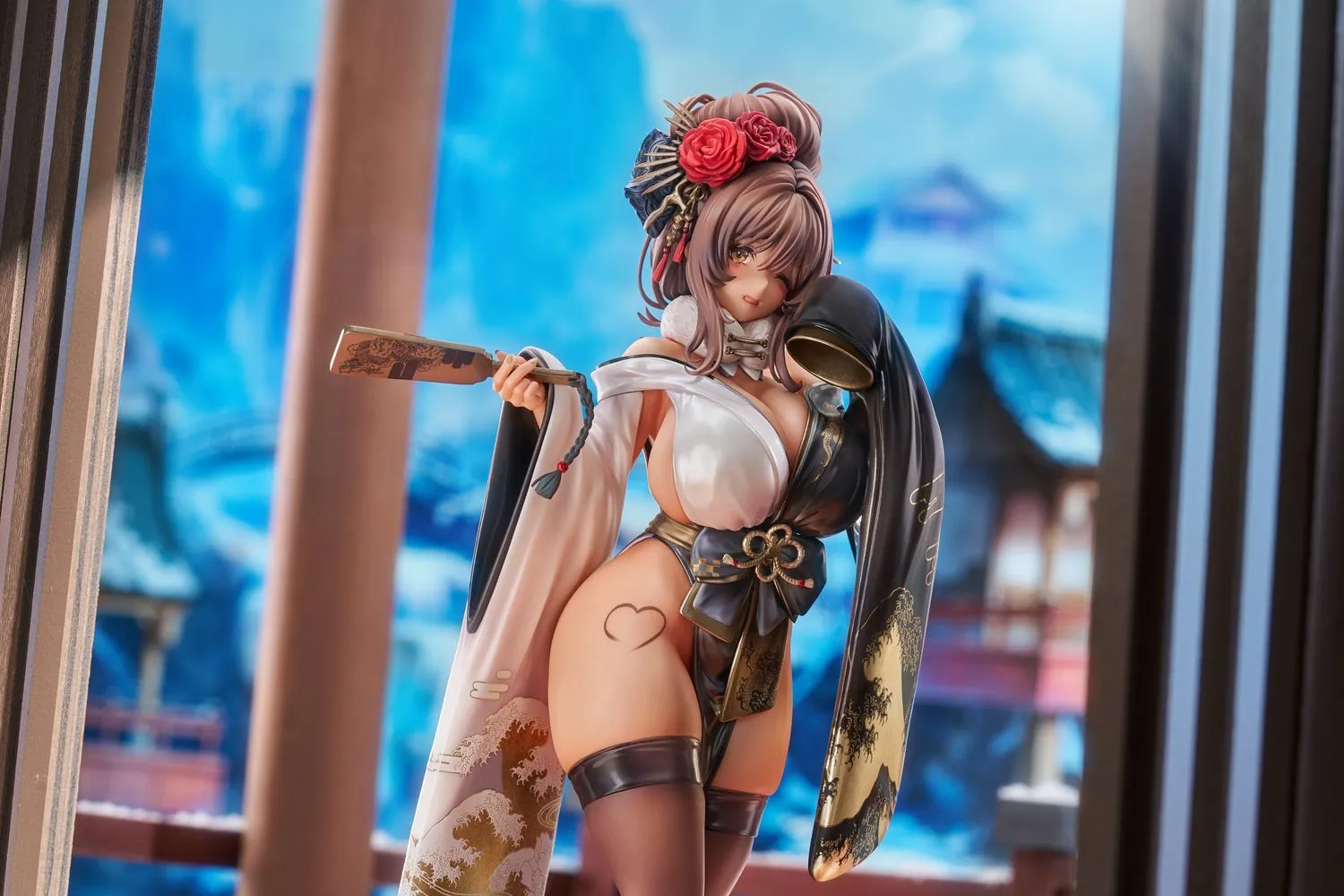 【Pre-sale】1/7 Scale Black Rabbit Ver. Noir-Goddess of Victory: Nikke-Good Smile Company