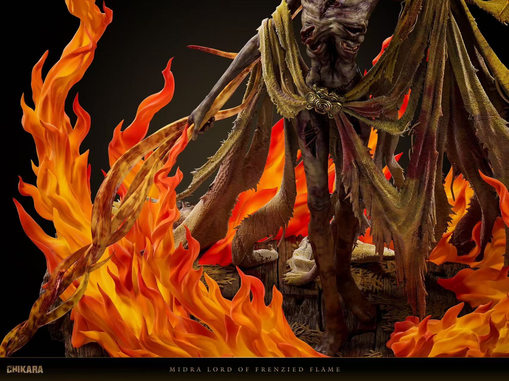 【Sold out】1/4 Scale Lord of Frenzied Flame Midra-ER Other Series-Chikara Studio