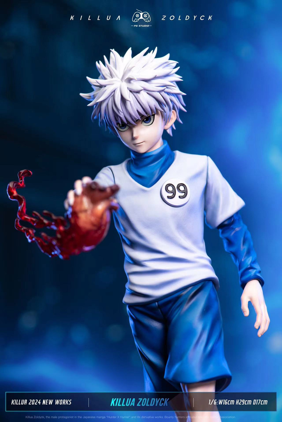 【Sold out】1/6 Scale Killua Zoldyck with Heart-HUNTER X HUNTER-PG Studio