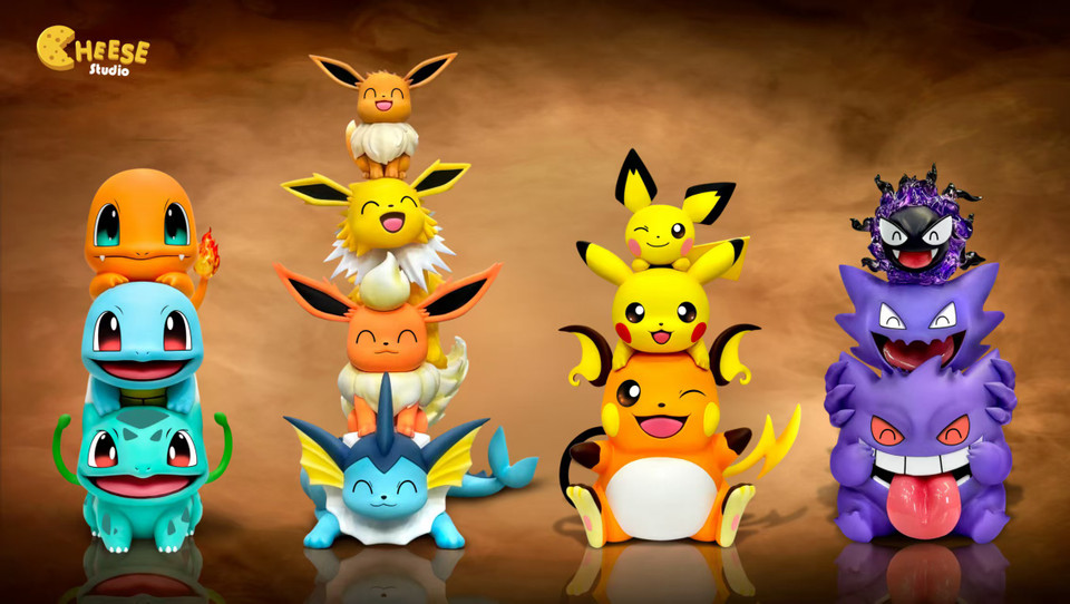 【Pre-sale】Jenga Eevee-Pokemon-CHEESE Studio