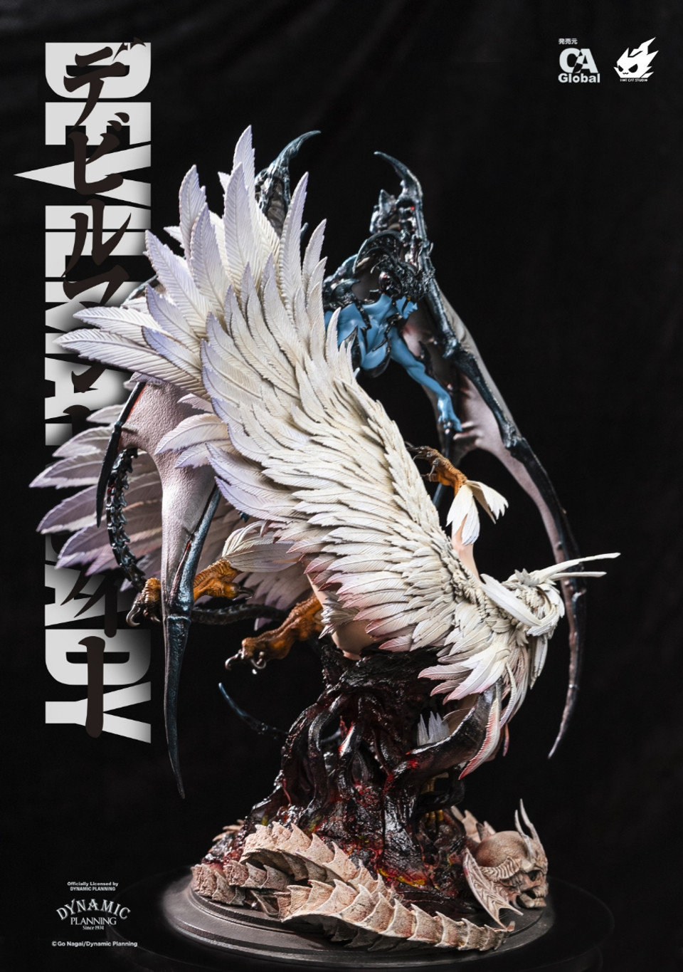 【Pre-sale】1/6 Scale Jun Fudo vs Ran Asuka Licensed-Devilman Lady-HotCat Studio
