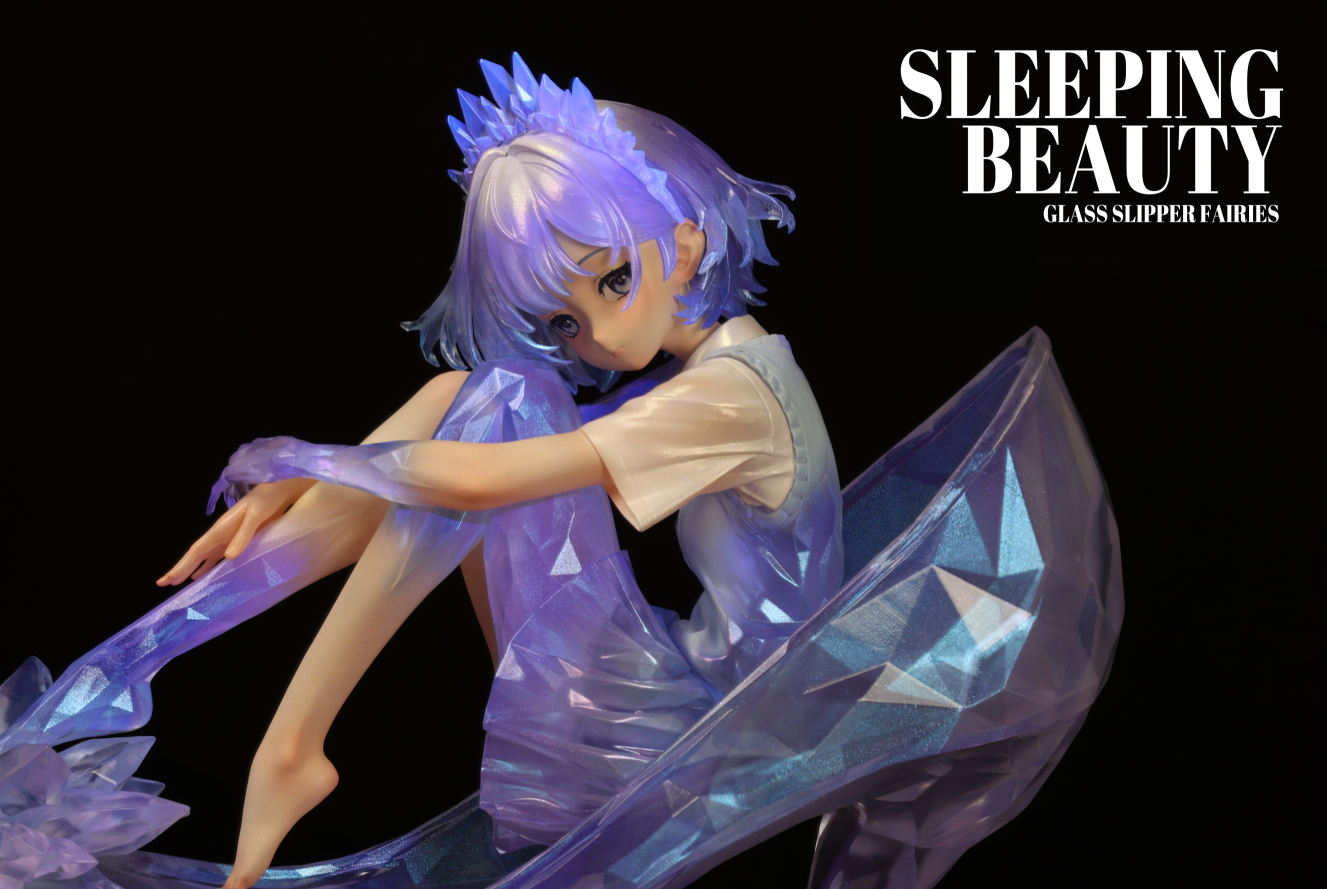 【Sold out】Sleeping Beauty Glass Slipper Fairies-Original Design-WeArtDoing Studio
