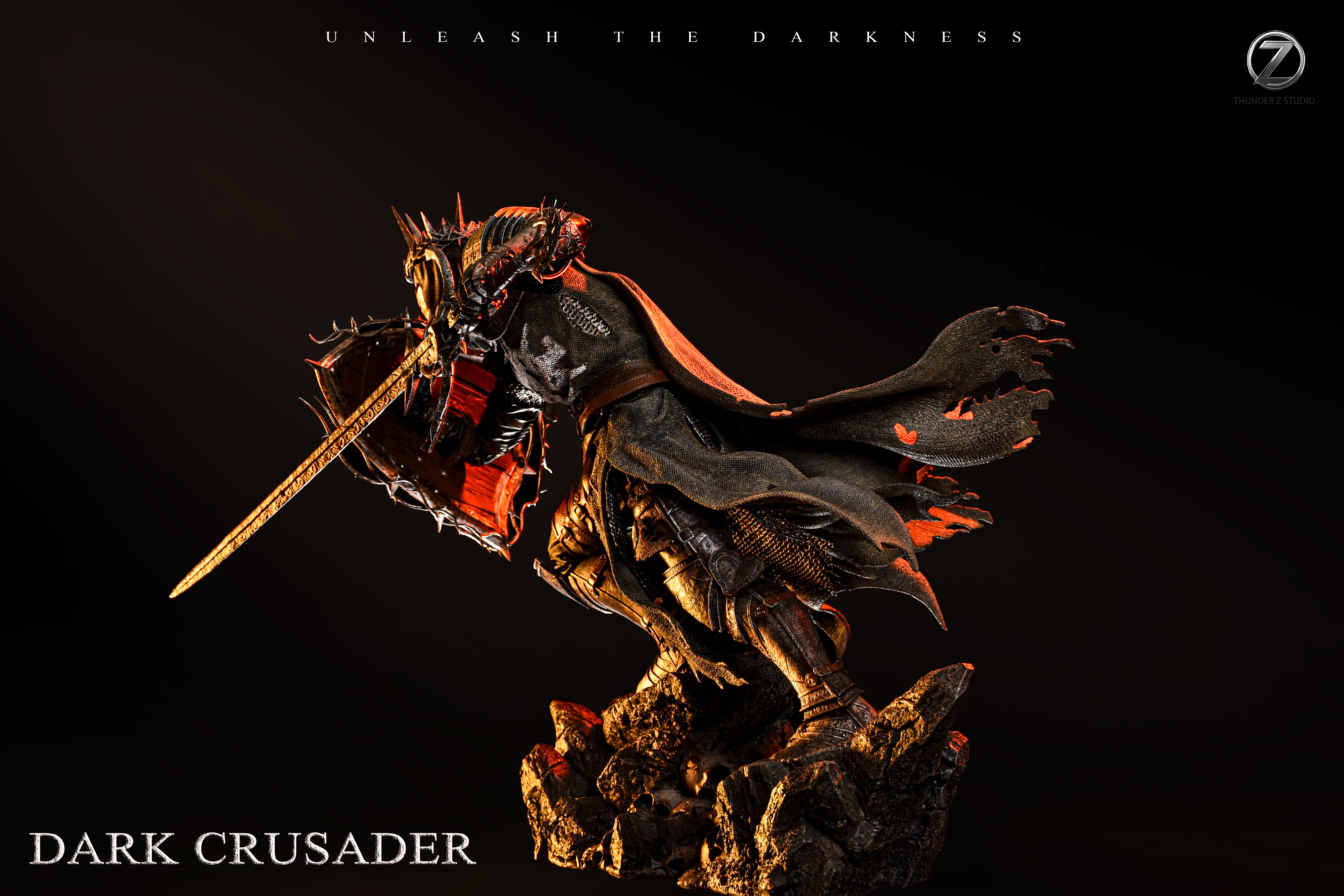 【Sold out】1/4 Scale Dark Crusader-Warhammer 40,000: Dawn of War Dark Crusade-THUNDER Z STUDIO