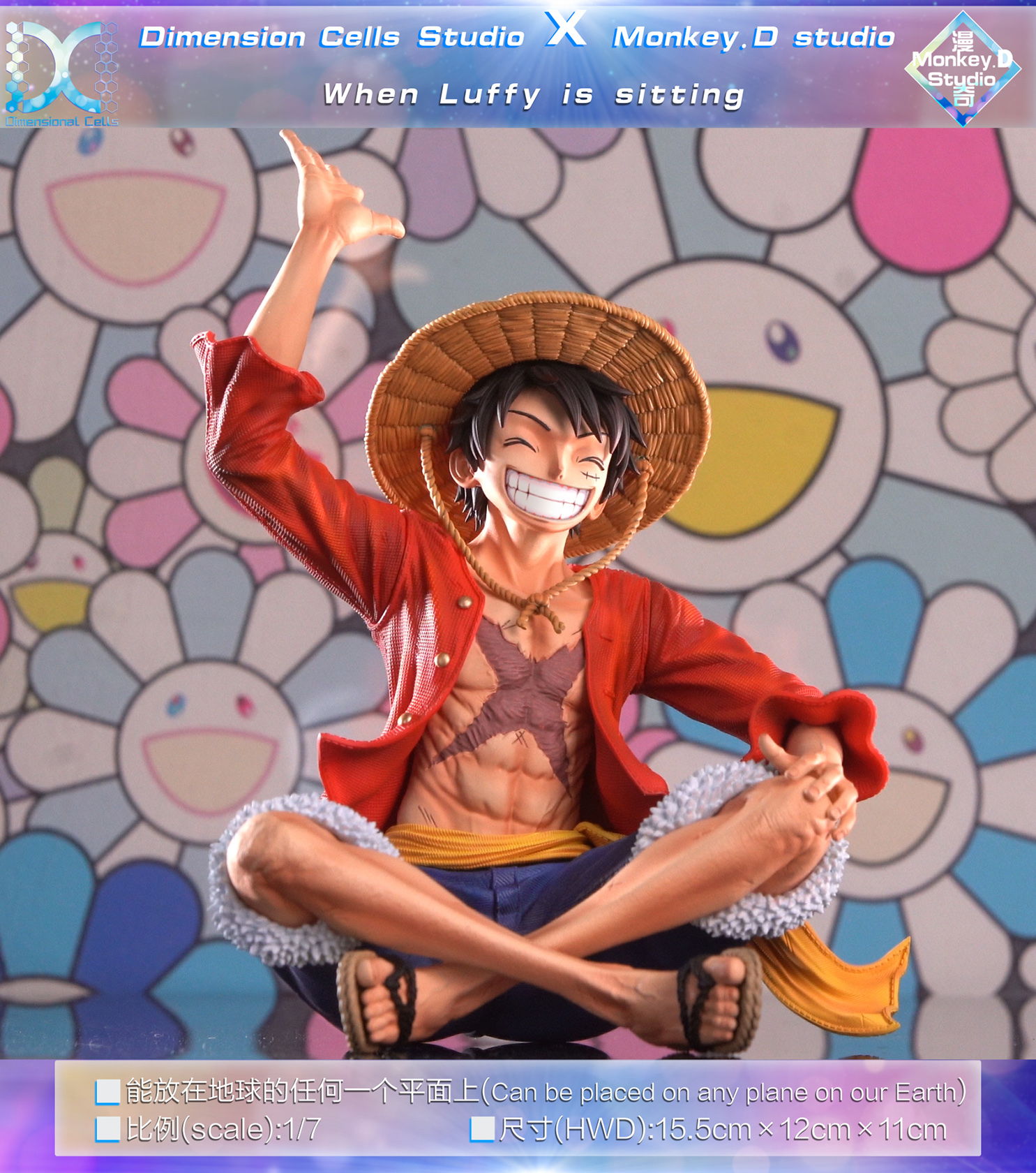 【Pre-sale】1/7 Scale Luffy-Monkey.D X DC Studio