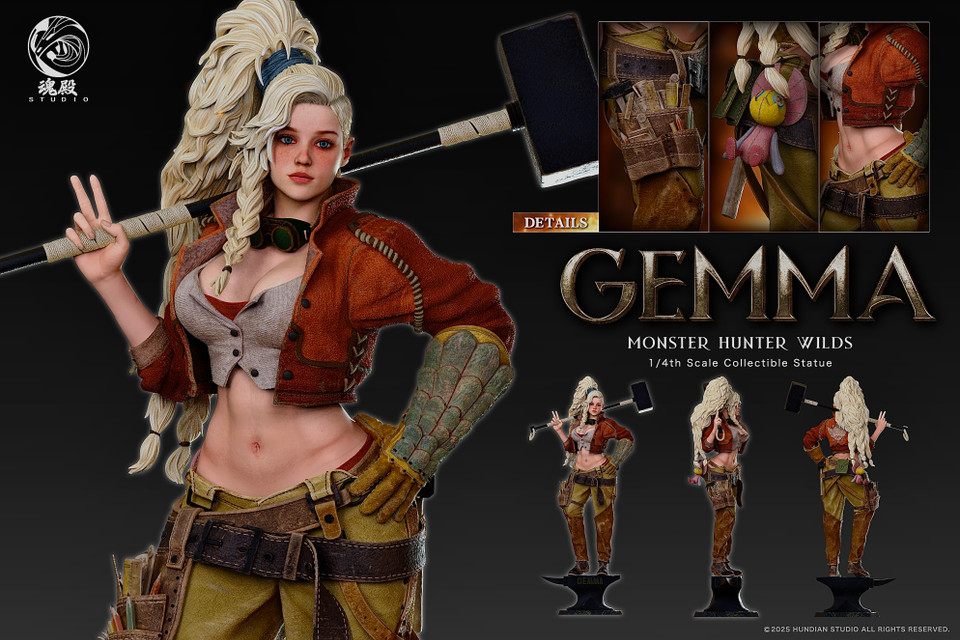 【Pre-sale closed】1/4 Scale Gemma-Monster Hunter Wilds-HunDian Studio
