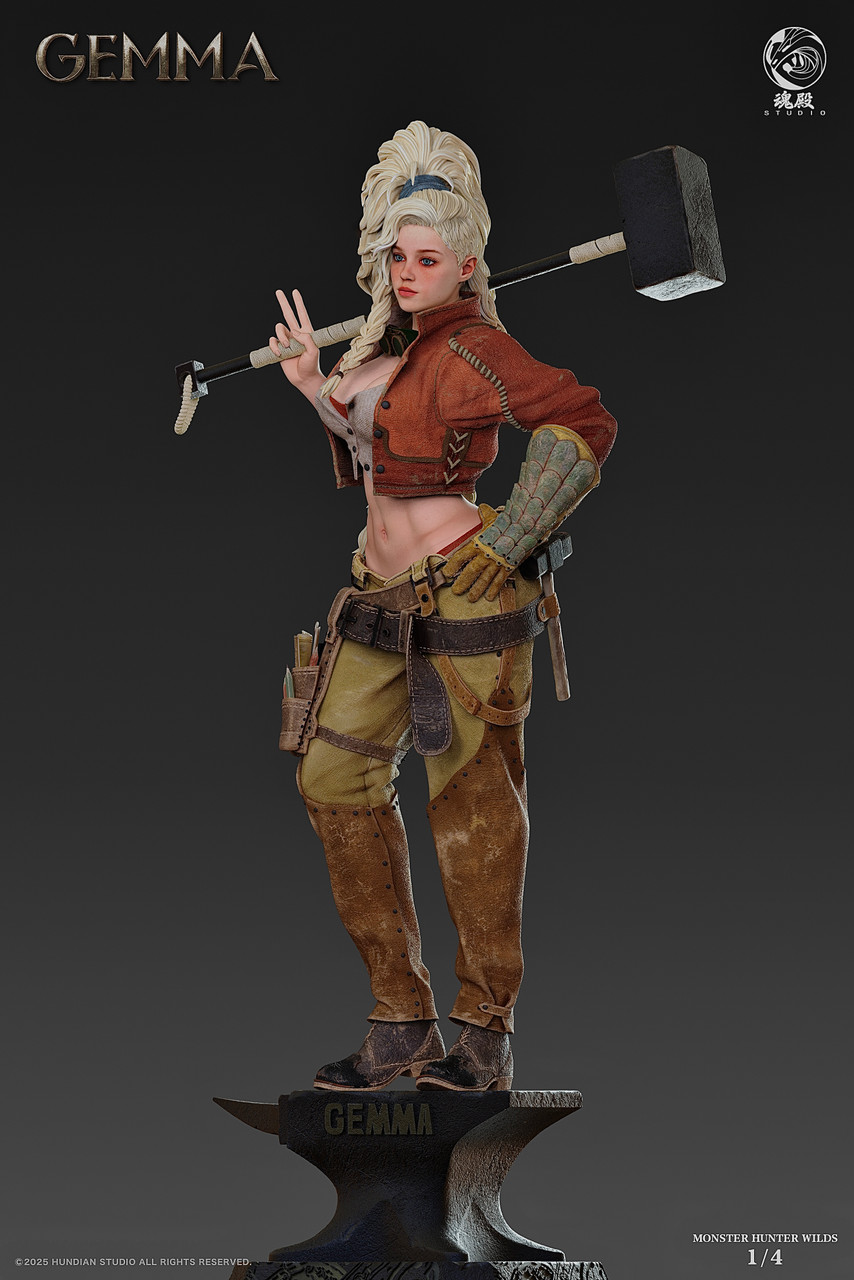 【Pre-sale closed】1/4 Scale Gemma-Monster Hunter Wilds-HunDian Studio
