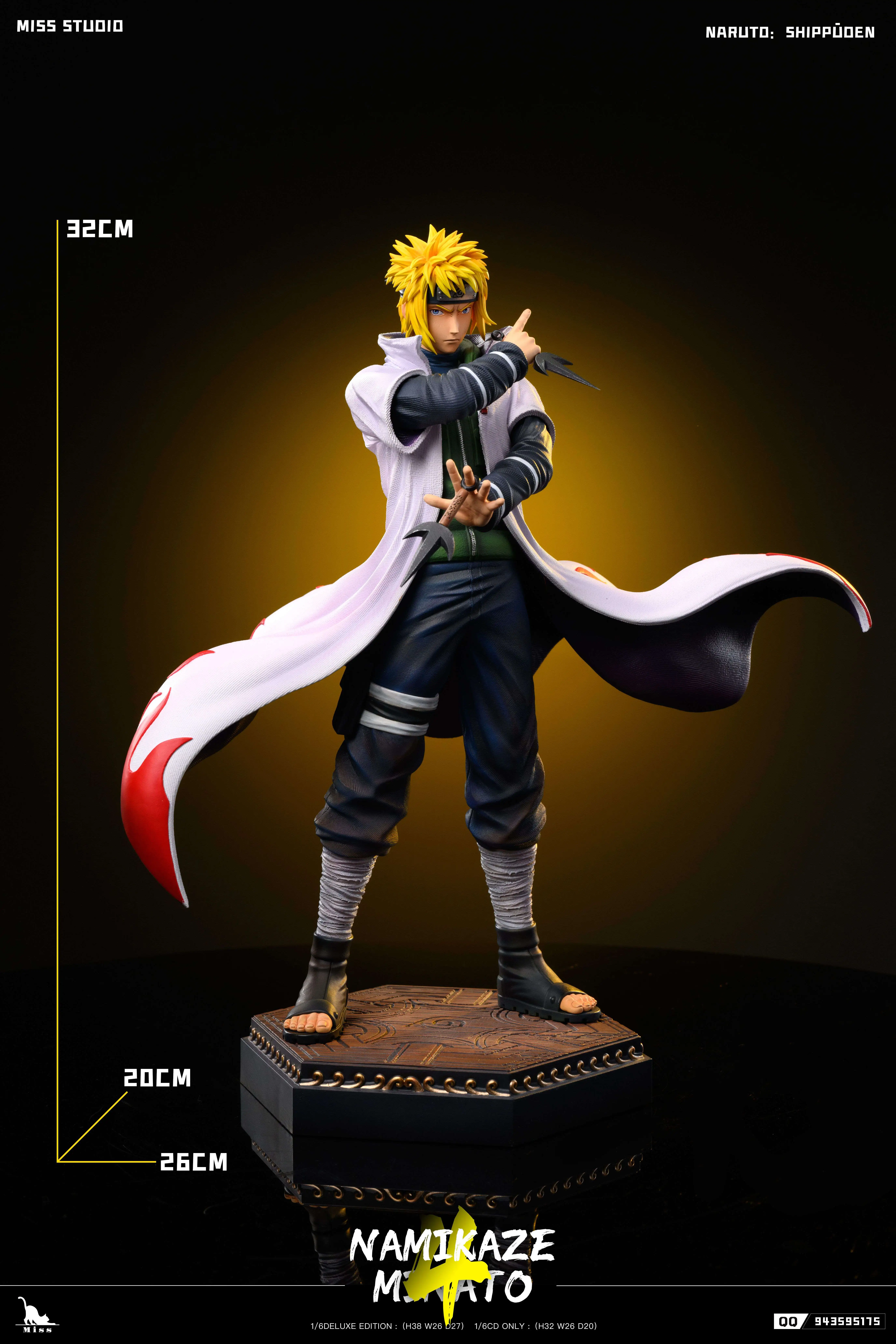 【Pre-sale】1/6 Scale Minato Namikaze-Miss Studio