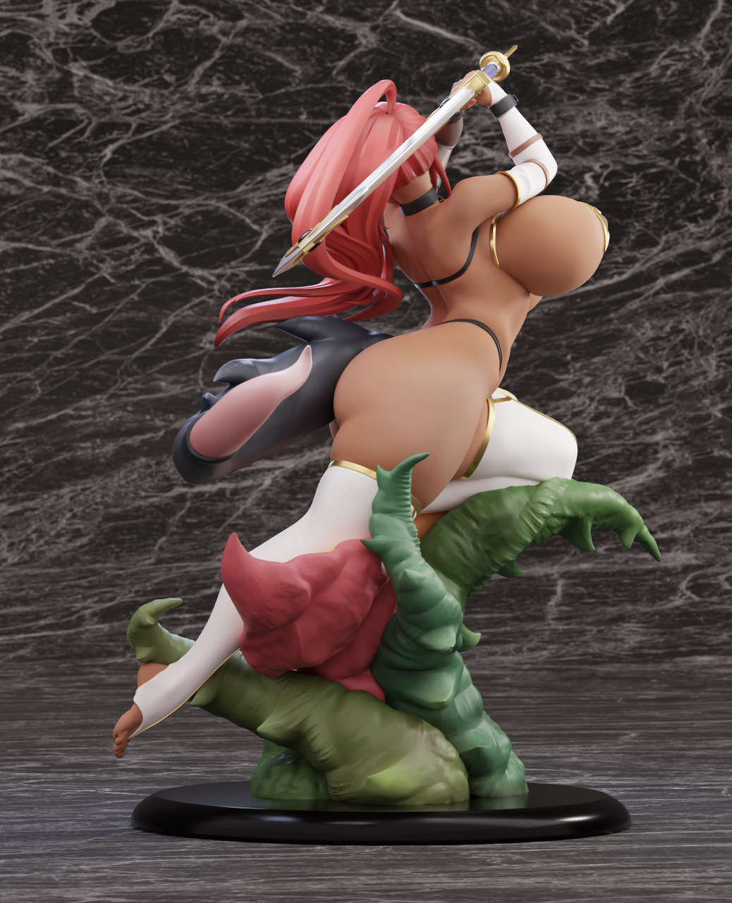 【Pre-sale】1/6 Scale Fire Dragon Rinea-Silver-Rank Adventurer-SODA Studio