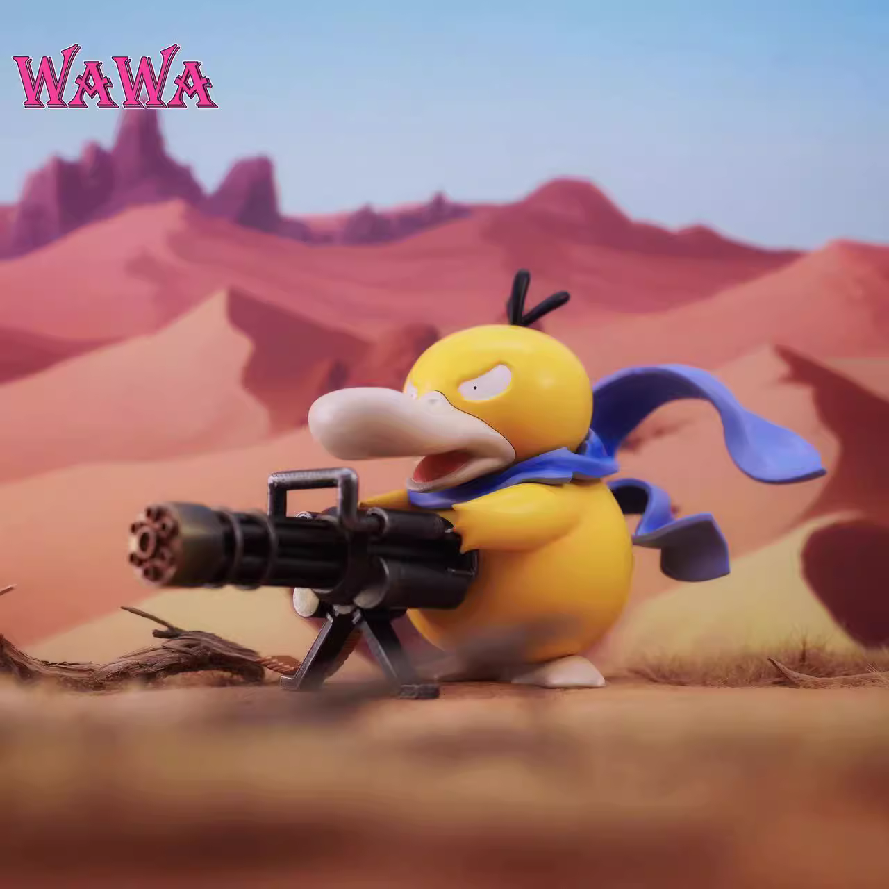 【Sold out】Gatling Psyduck-Pokemon-wawa Studio