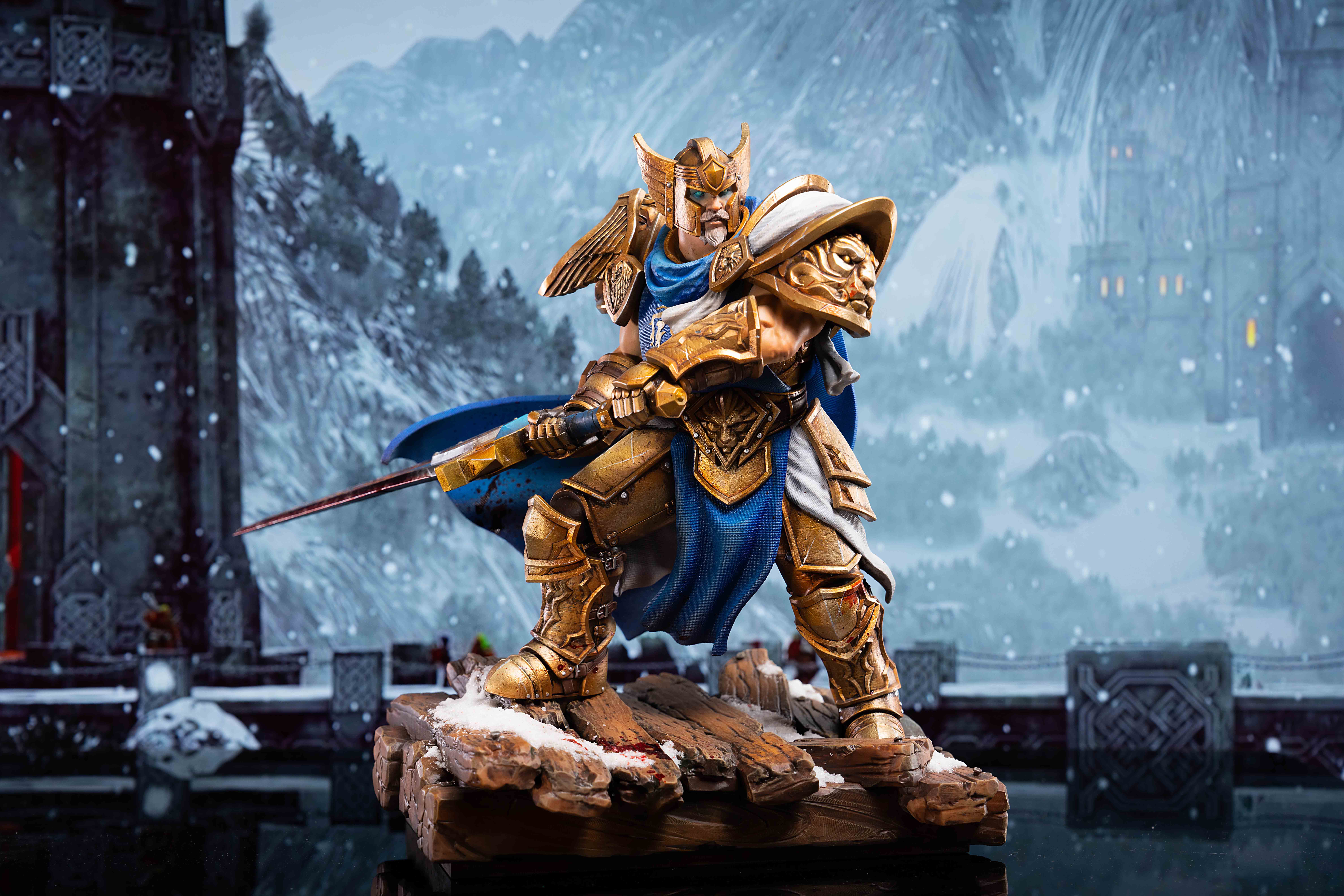 【Sold out】1/8 Scale 001 Human Marshal VS Tauren Commander-Other Series-ChaoLu Studio