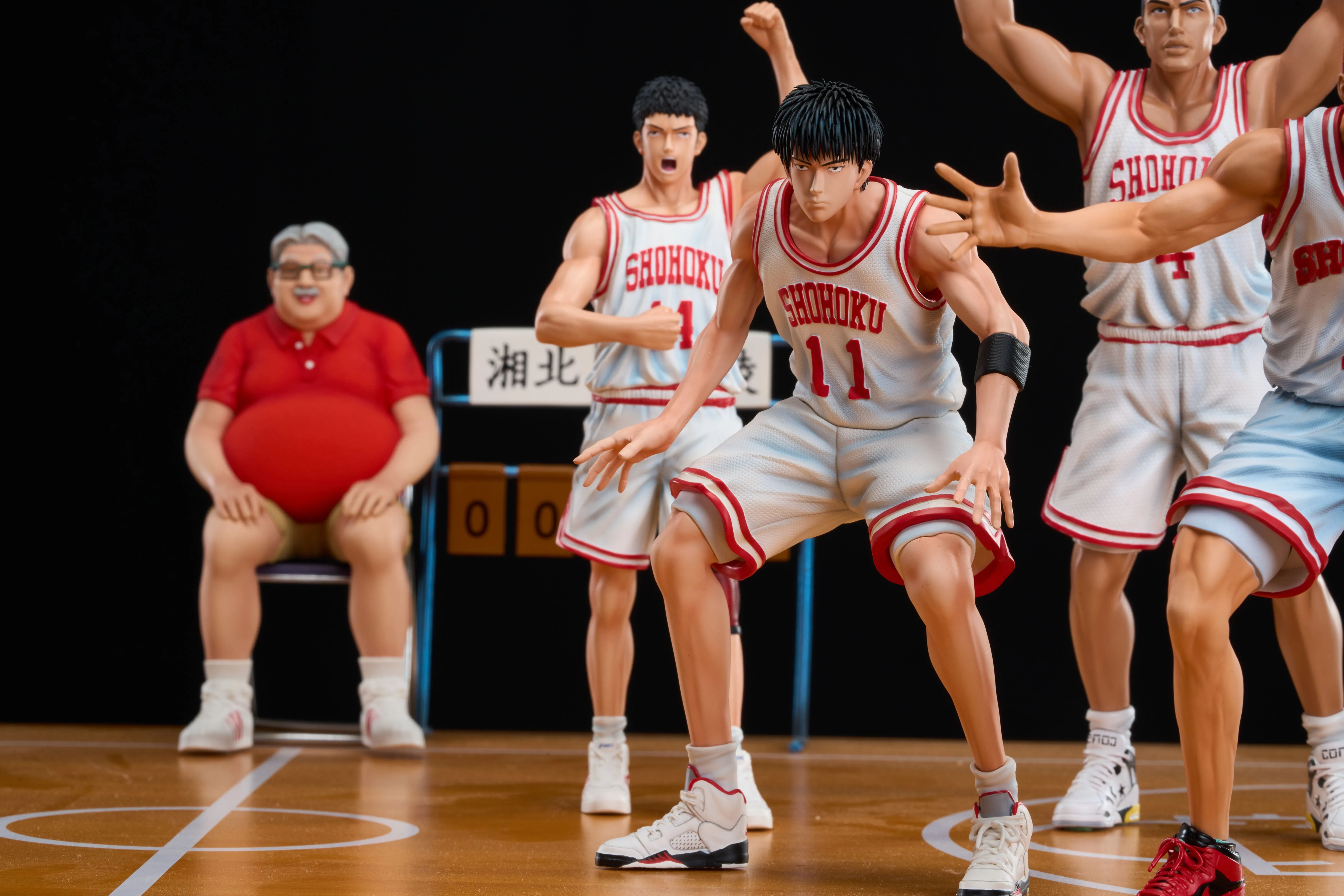 【Pre-sale】1/10 Scale Akagi Takenori and Sakuragi Hanamichi-Slam Dunk-YiMo Studio