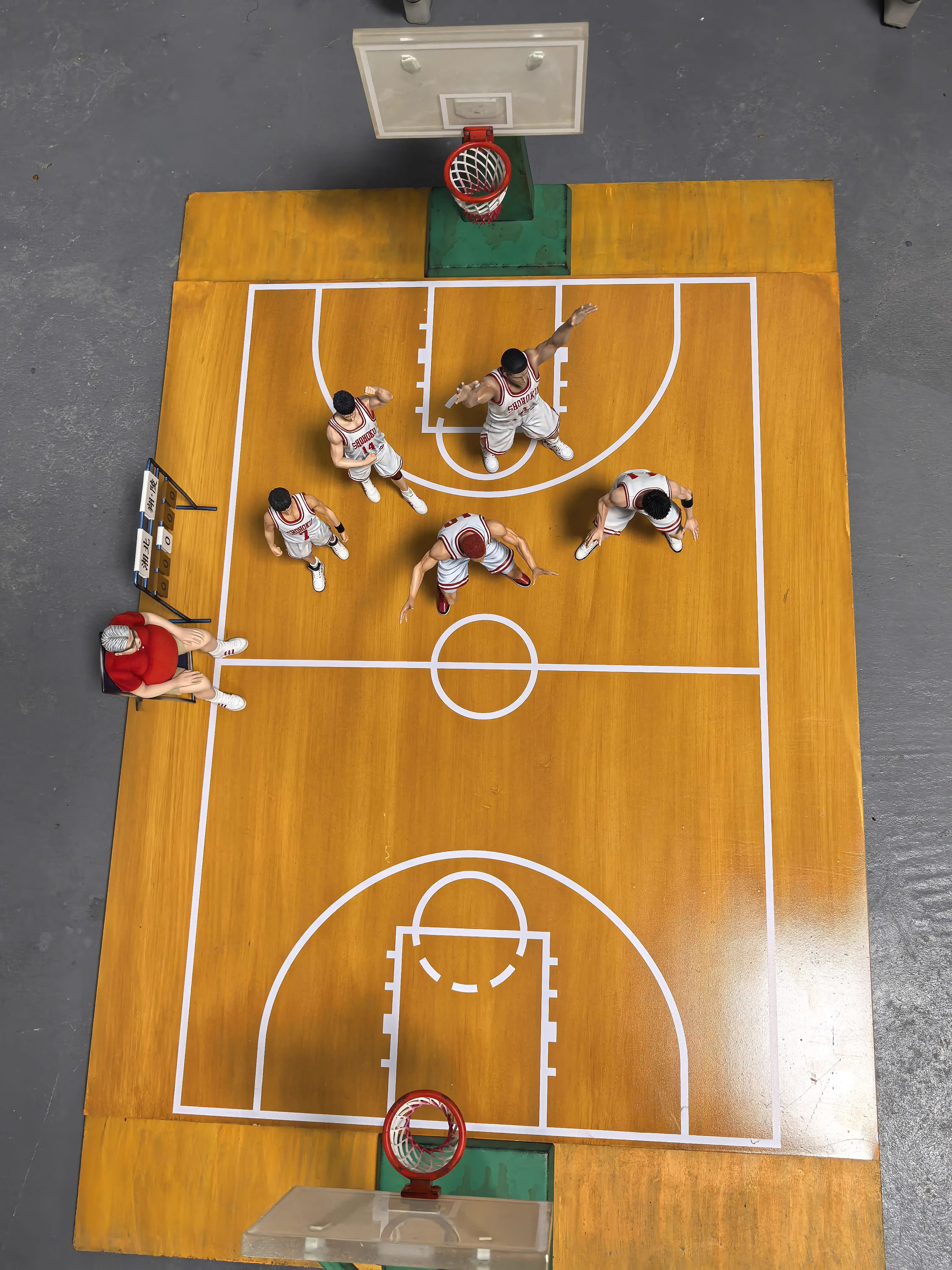 【Pre-sale】1/10 Scale Akagi Takenori and Sakuragi Hanamichi-Slam Dunk-YiMo Studio
