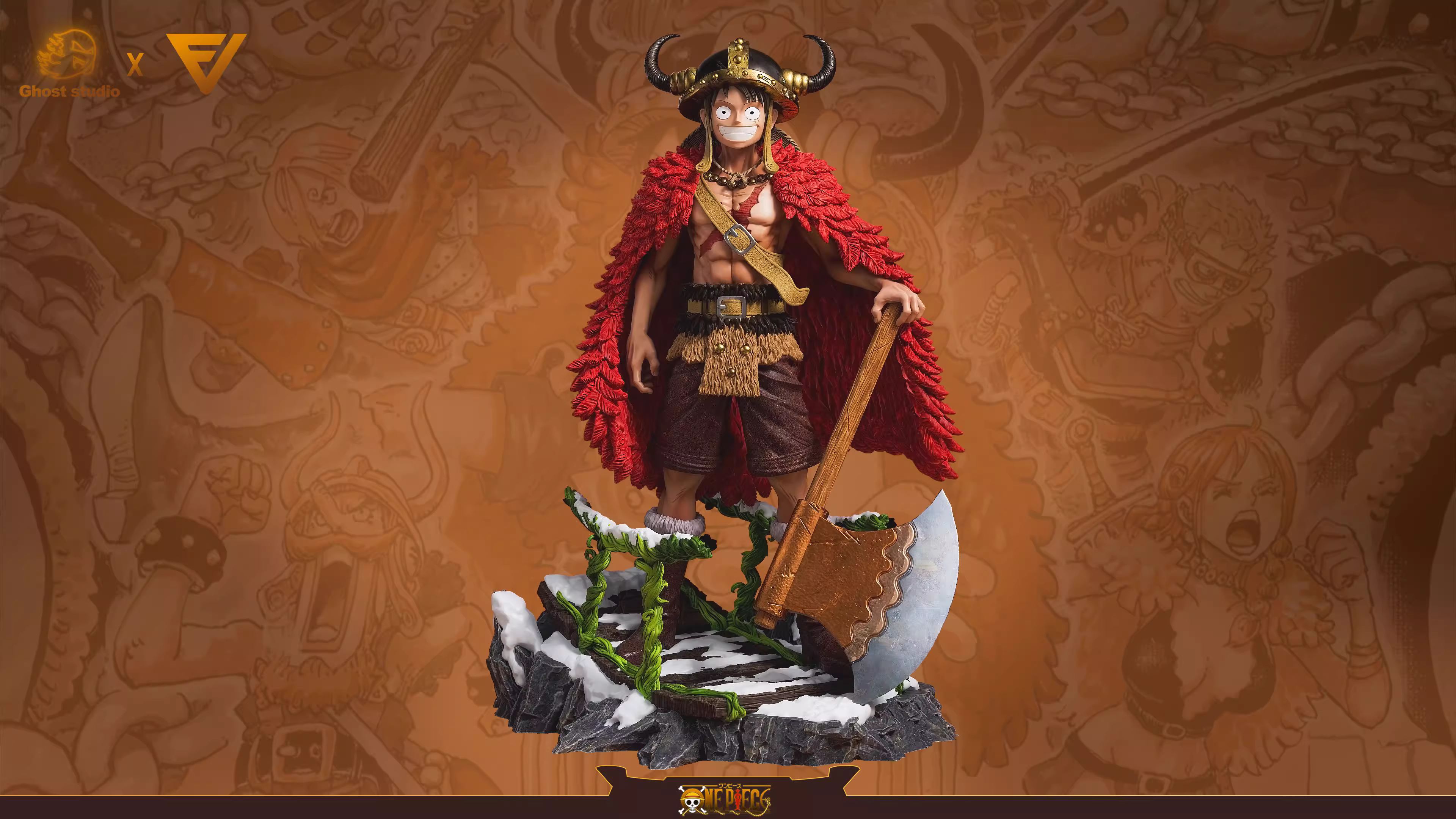 【Pre-sale】POP and 1/6 Scale Luffy-Ghost and EVE  Studios