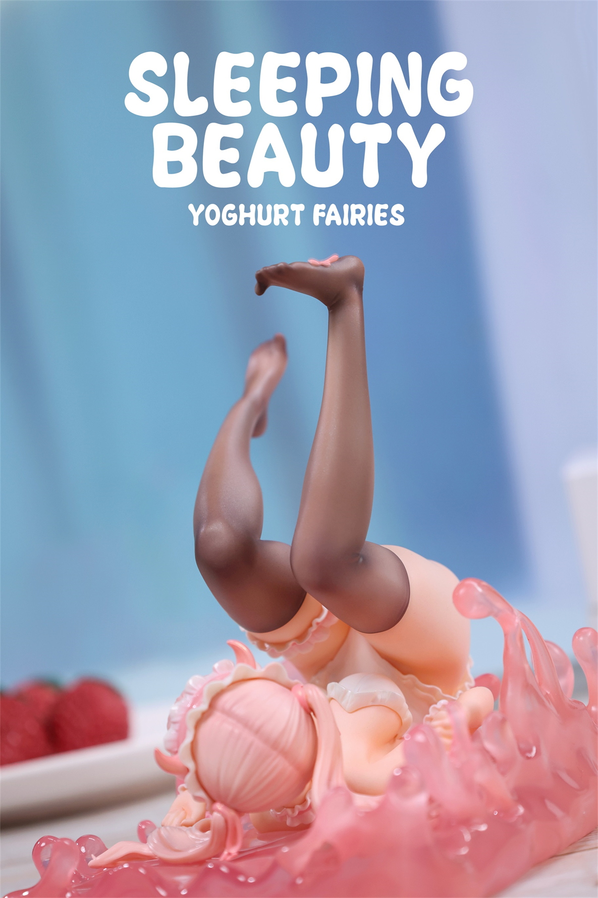 【Sold out】Milk Fairies-Milky Mirage and Yoghurt Fairies-Strawberry Dreamscape-Original Design-WeArtDoing Studio