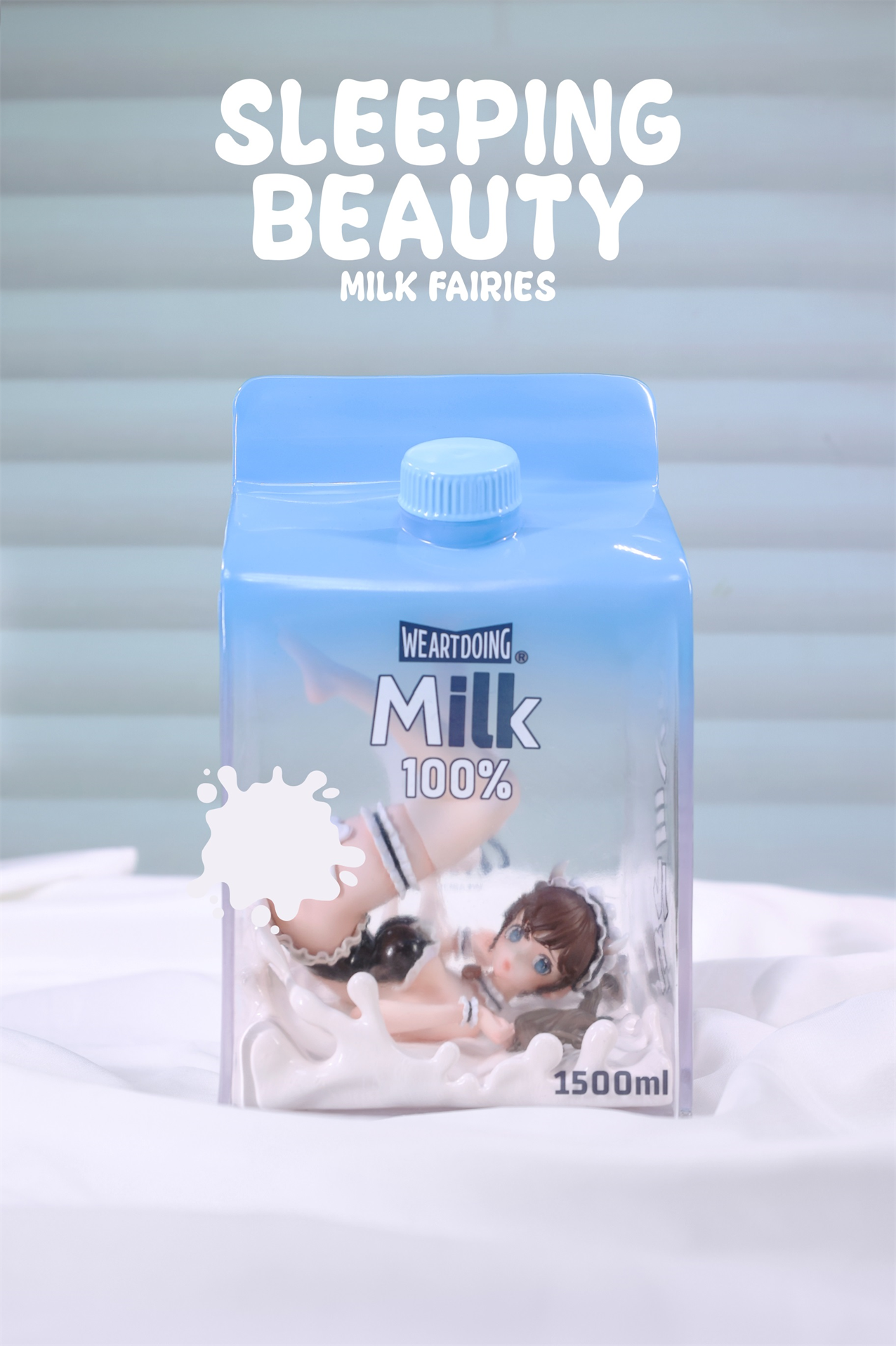 【Sold out】Milk Fairies-Milky Mirage and Yoghurt Fairies-Strawberry Dreamscape-Original Design-WeArtDoing Studio