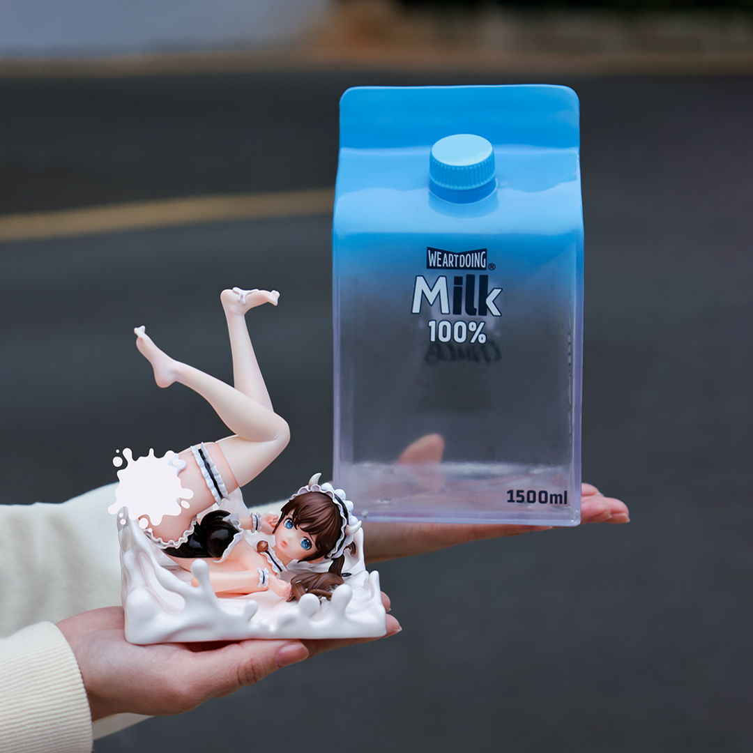 【Sold out】Milk Fairies-Milky Mirage and Yoghurt Fairies-Strawberry Dreamscape-Original Design-WeArtDoing Studio