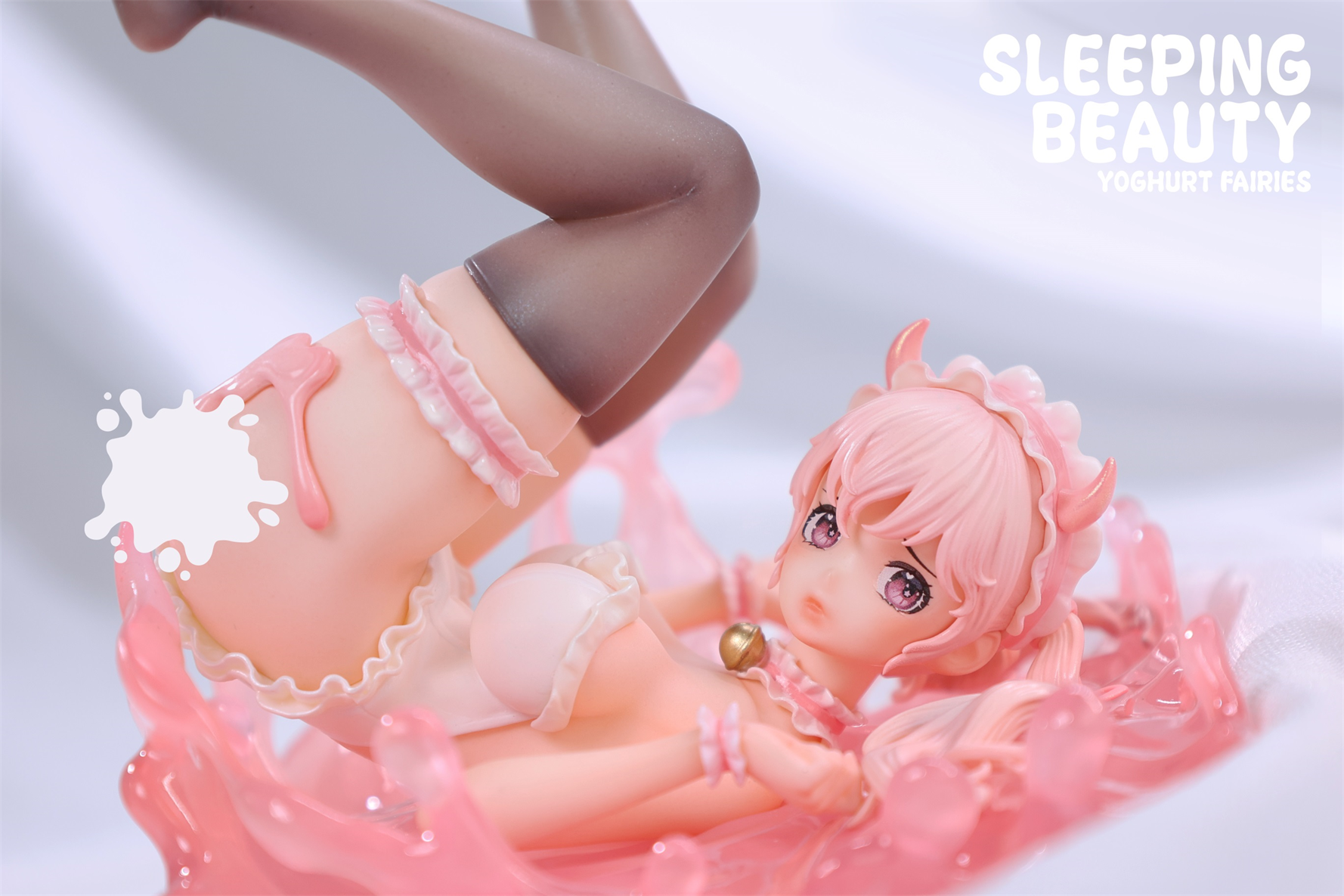 【Sold out】Milk Fairies-Milky Mirage and Yoghurt Fairies-Strawberry Dreamscape-Original Design-WeArtDoing Studio