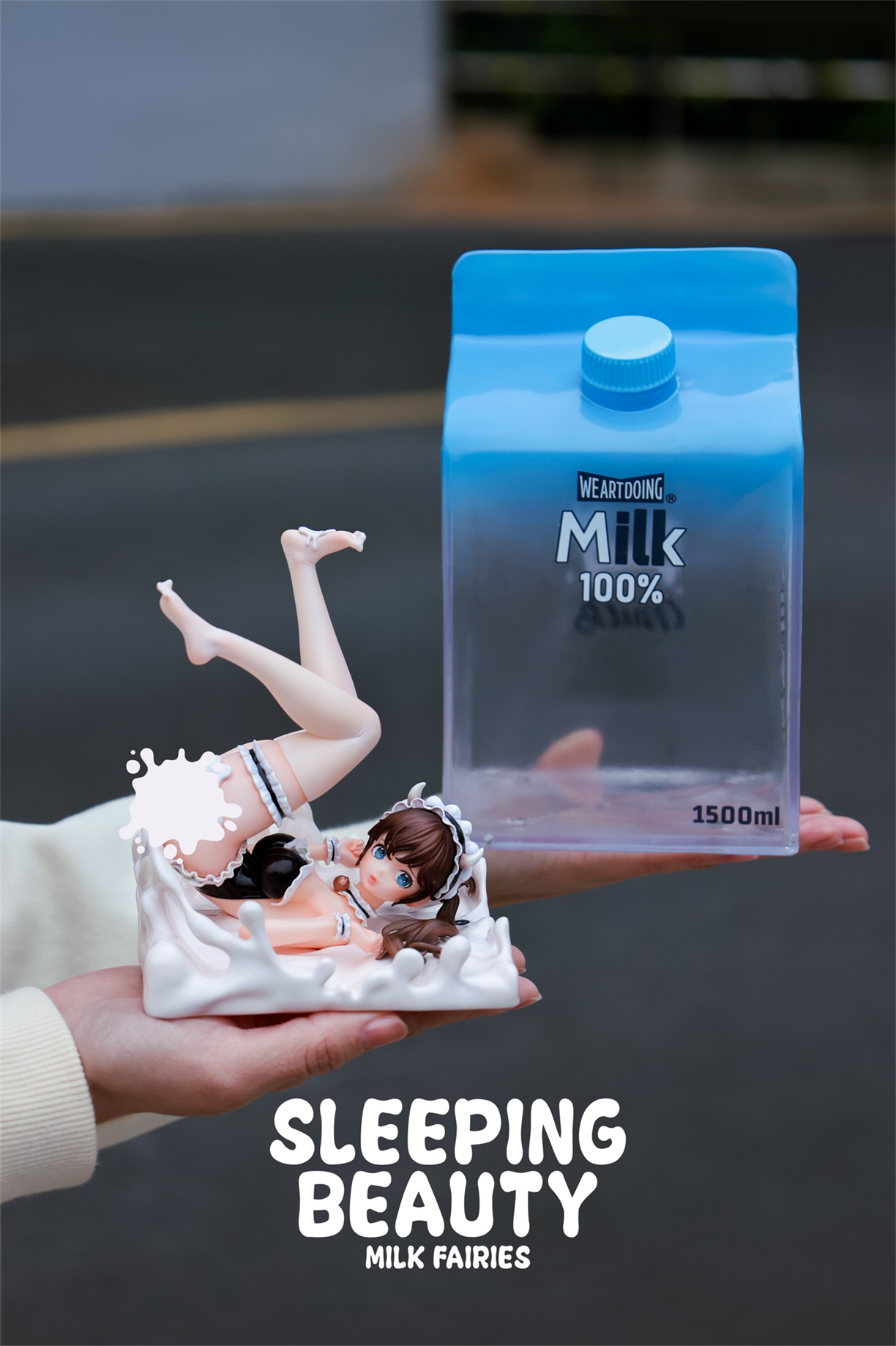 【Sold out】Milk Fairies-Milky Mirage and Yoghurt Fairies-Strawberry Dreamscape-Original Design-WeArtDoing Studio