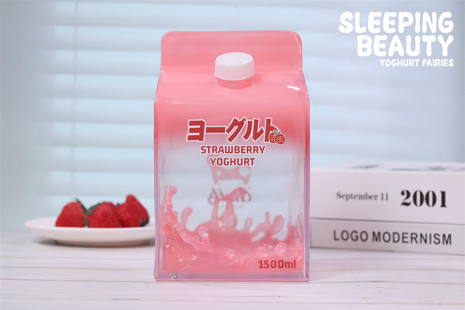 【Sold out】Milk Fairies-Milky Mirage and Yoghurt Fairies-Strawberry Dreamscape-Original Design-WeArtDoing Studio