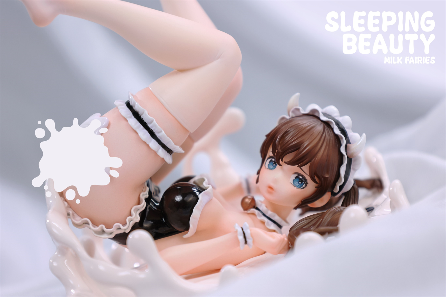 【Sold out】Milk Fairies-Milky Mirage and Yoghurt Fairies-Strawberry Dreamscape-Original Design-WeArtDoing Studio