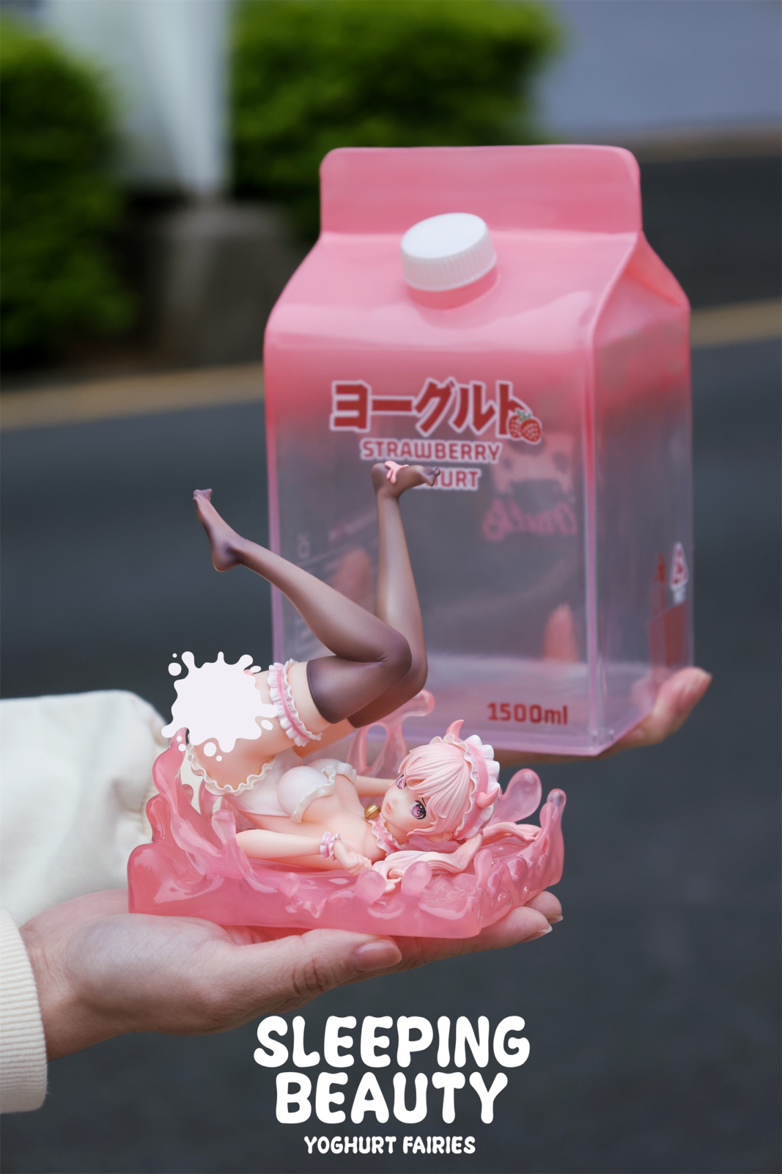 【Sold out】Milk Fairies-Milky Mirage and Yoghurt Fairies-Strawberry Dreamscape-Original Design-WeArtDoing Studio