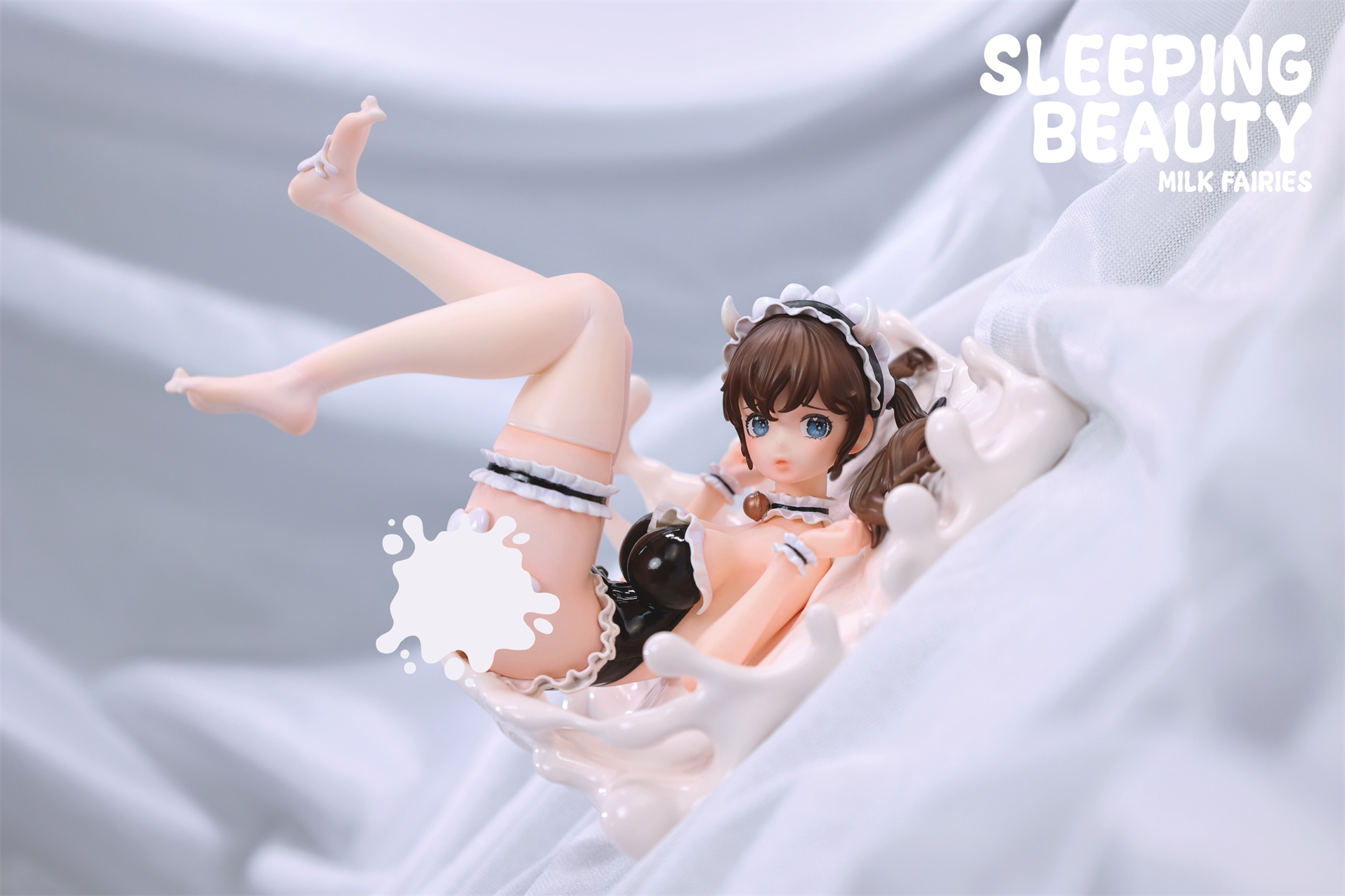 【Sold out】Milk Fairies-Milky Mirage and Yoghurt Fairies-Strawberry Dreamscape-Original Design-WeArtDoing Studio
