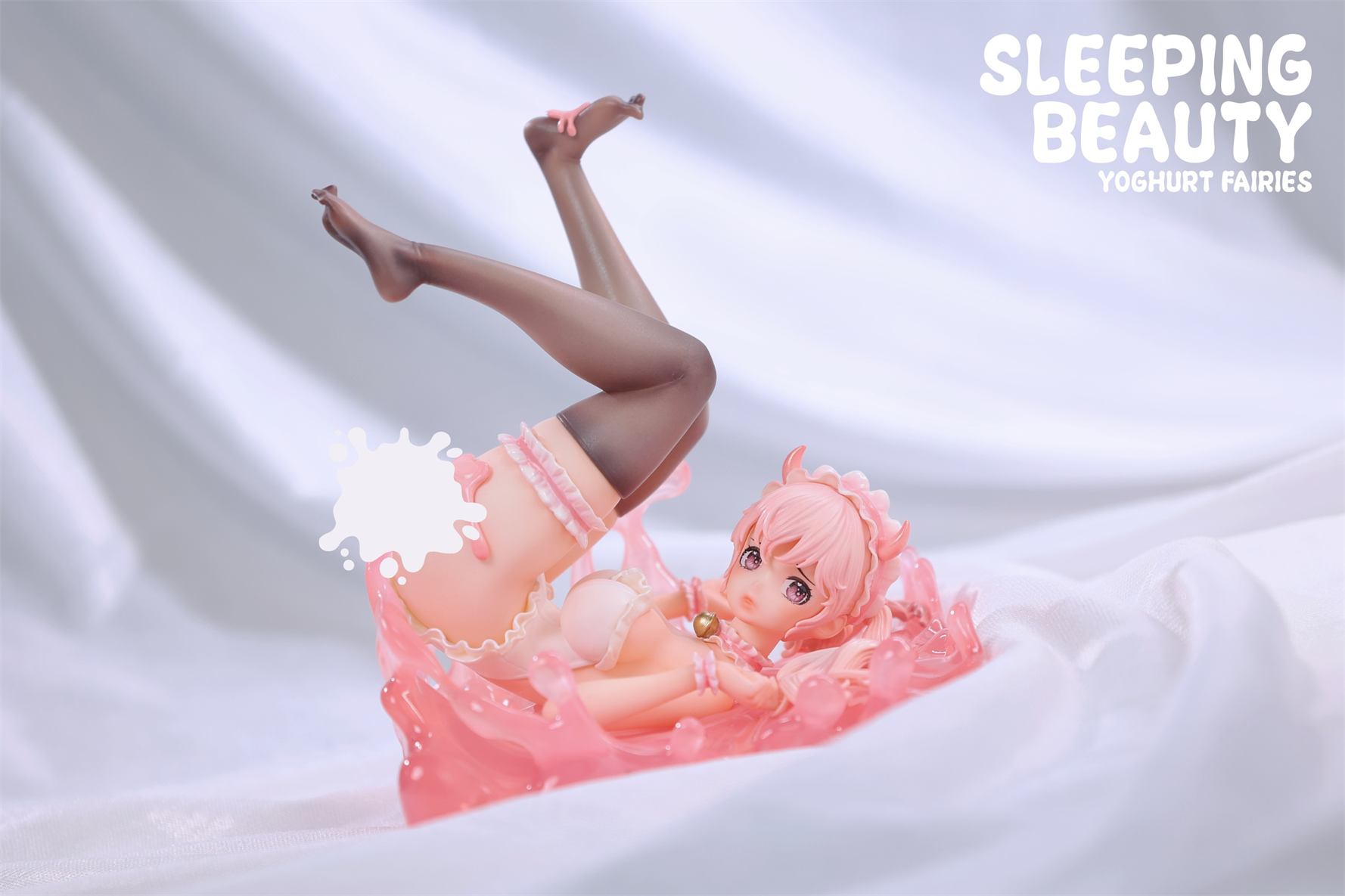 【Sold out】Milk Fairies-Milky Mirage and Yoghurt Fairies-Strawberry Dreamscape-Original Design-WeArtDoing Studio