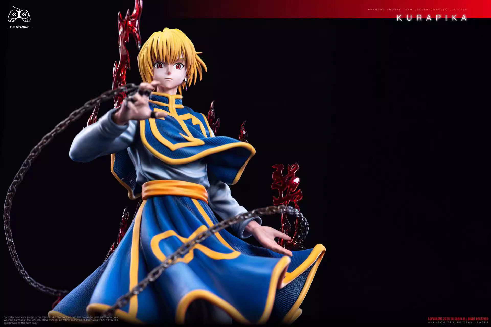 【Pre-sale closed】1/6 Scale Kurapika-HUNTER×HUNTER-PG Studio