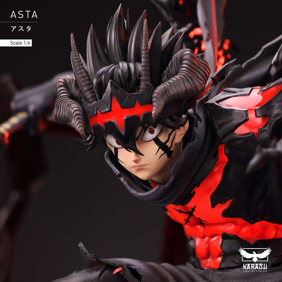 【Pre-sale】1/6 Scale Asta with LED-Black Clover-Karasu Collectibles Studio