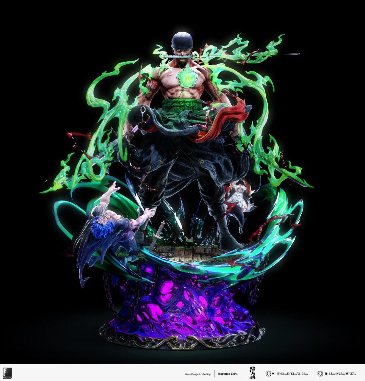 【Last o0ne】1/6 and 1/4 Scale Roronoa Zoro-Last Sleep Studio