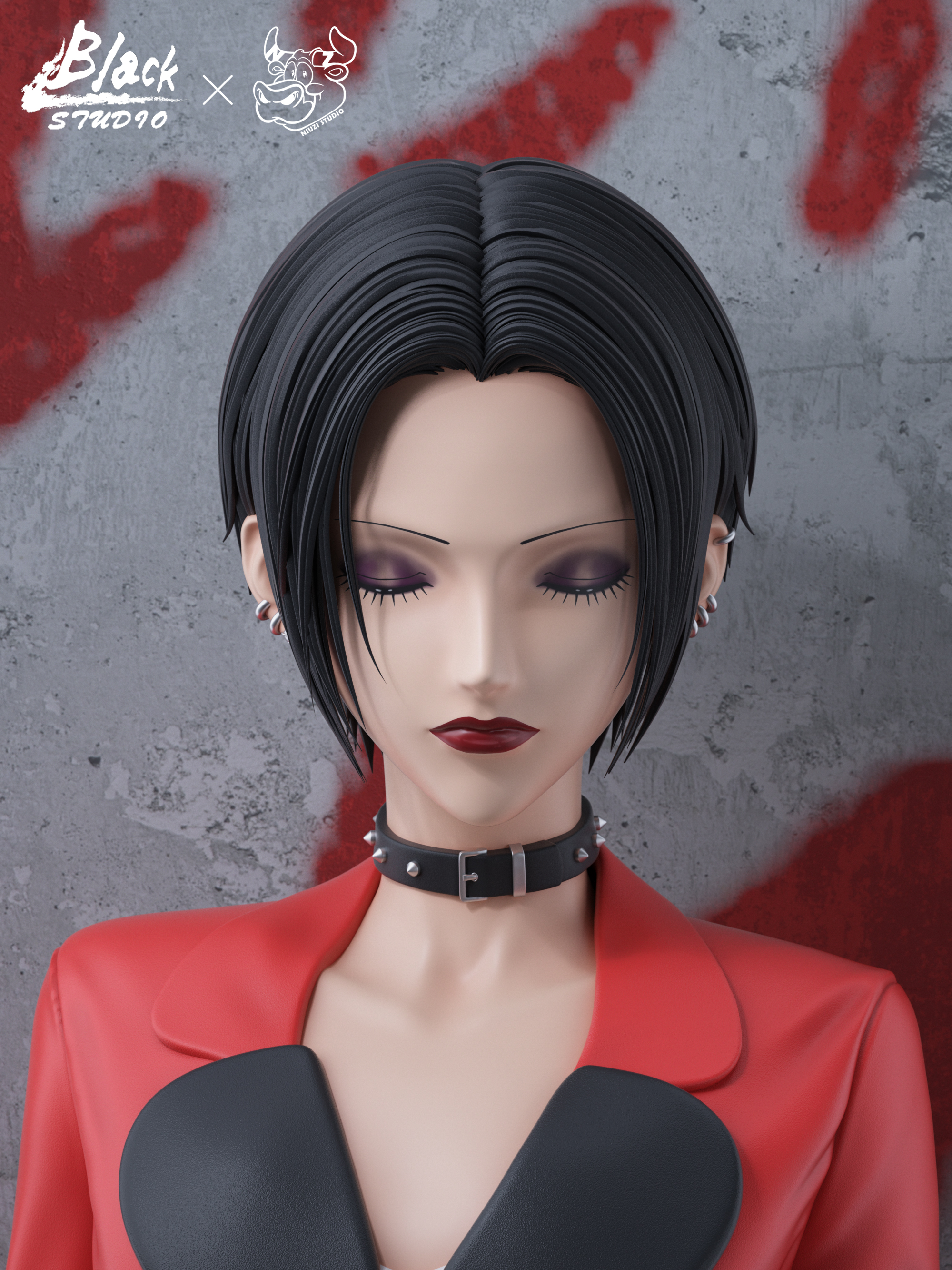 【Sold out】1/6 Scale Oosaki Nana-Nana-BLACK and NIUZI Studio