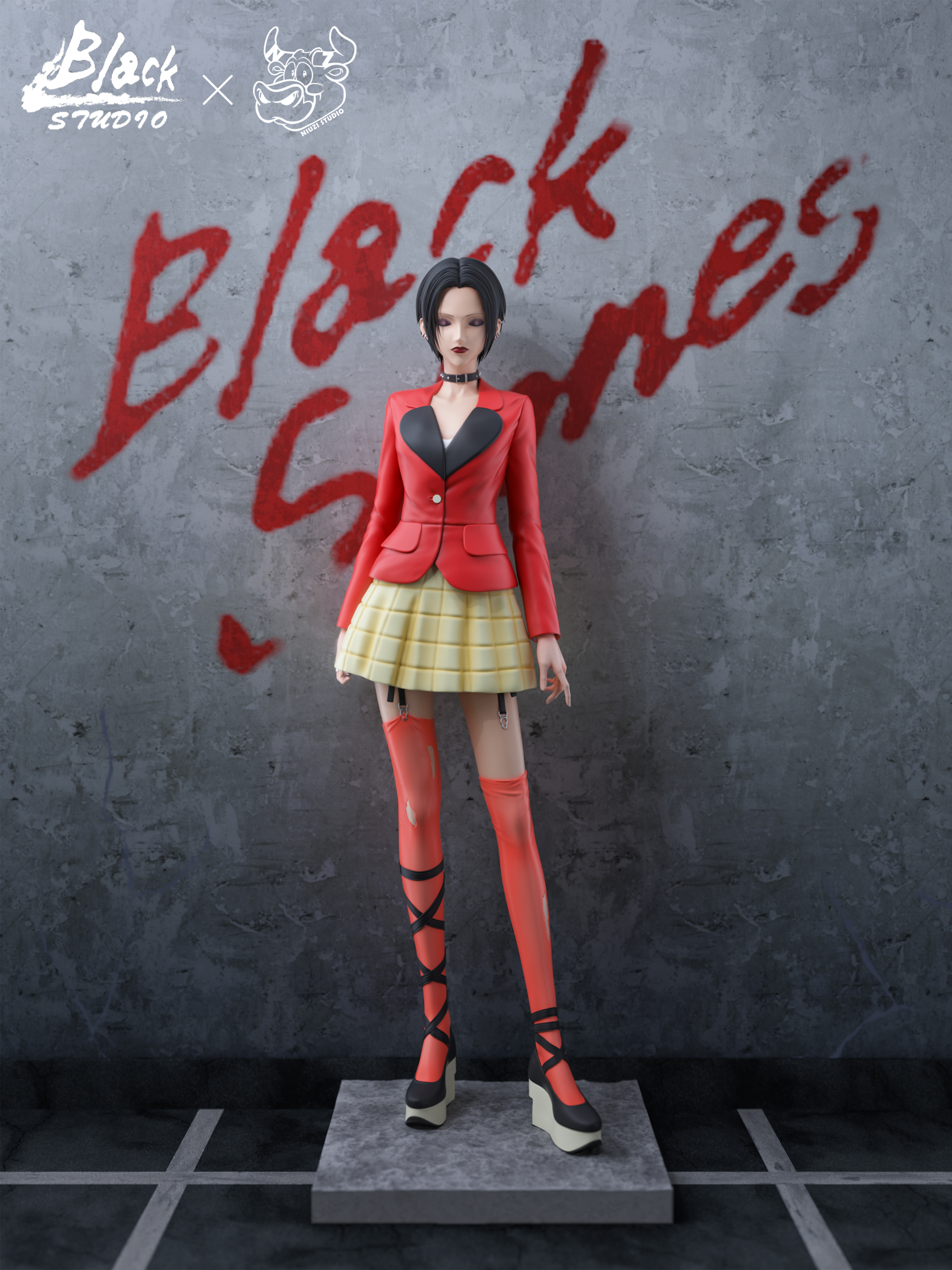 【Sold out】1/6 Scale Oosaki Nana-Nana-BLACK and NIUZI Studio