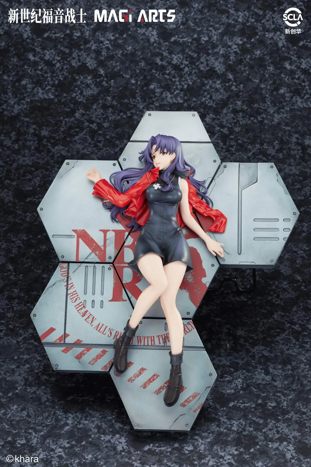 【Sold out】1/6 Scale Misato Katsuragi-(EVA) Neon Genesis EVAngelion-MAGI ARTS Studio