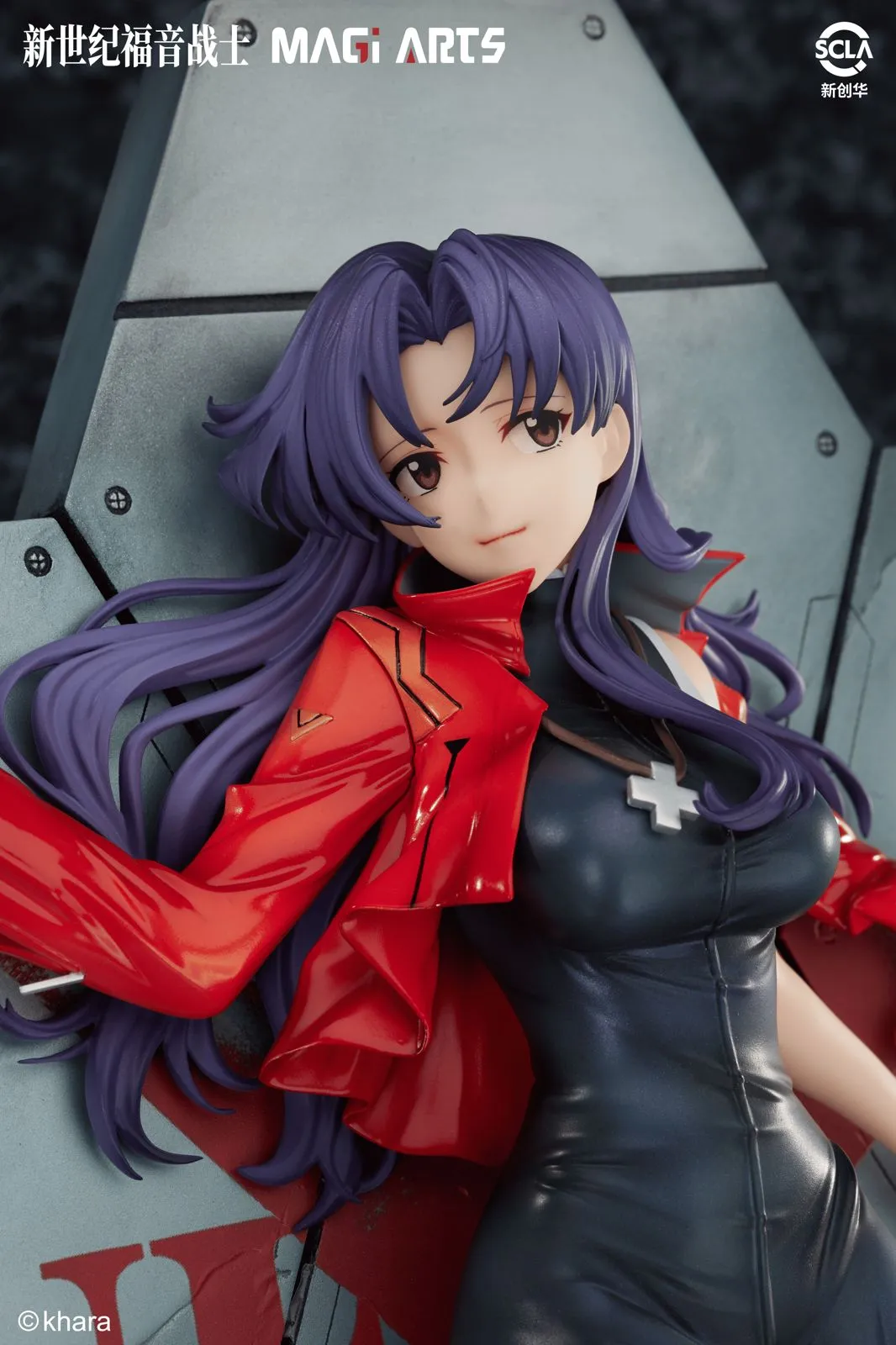 【Sold out】1/6 Scale Misato Katsuragi-(EVA) Neon Genesis EVAngelion-MAGI ARTS Studio