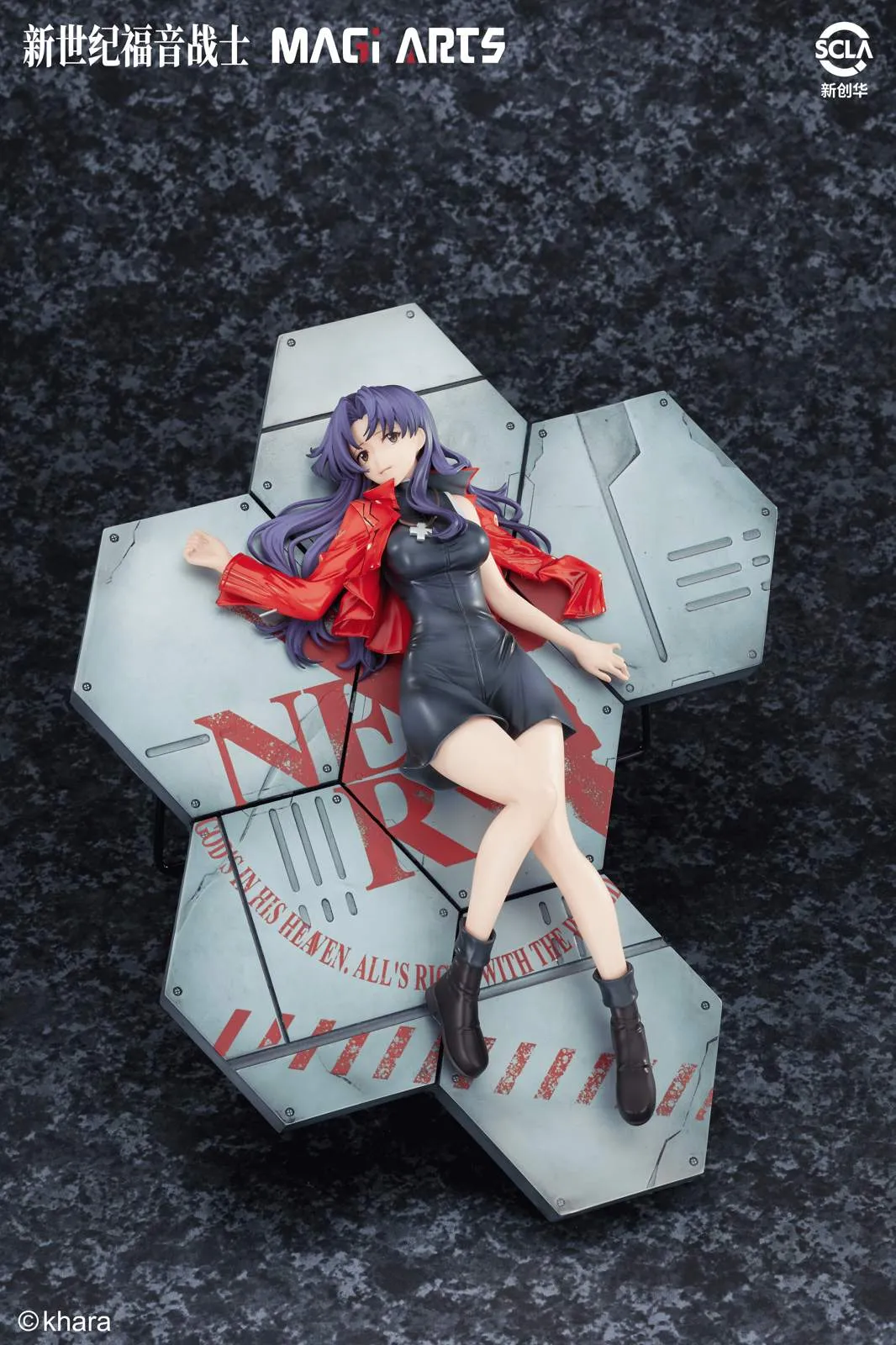 【Sold out】1/6 Scale Misato Katsuragi-(EVA) Neon Genesis EVAngelion-MAGI ARTS Studio