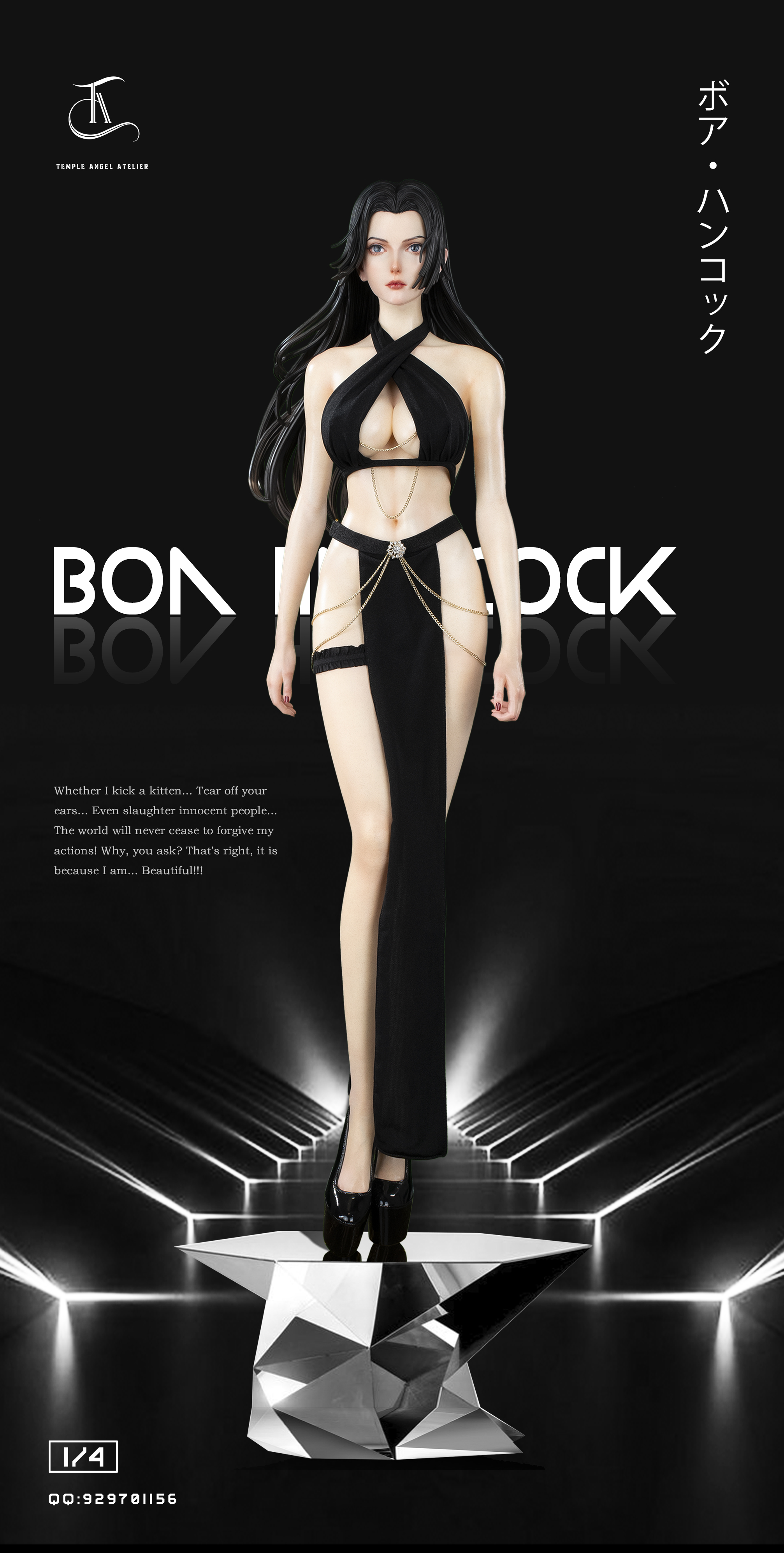 【Pre-sale】1/4 Scale Boa Hancock-Temple Angel Atelier Studio