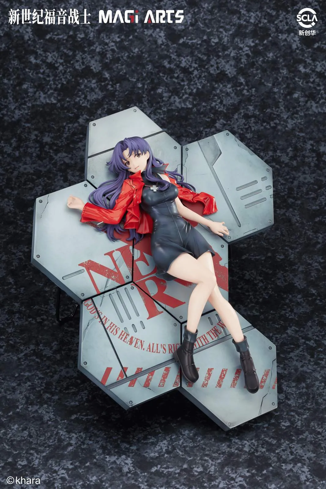 【Sold out】1/6 Scale Misato Katsuragi-(EVA) Neon Genesis EVAngelion-MAGI ARTS Studio