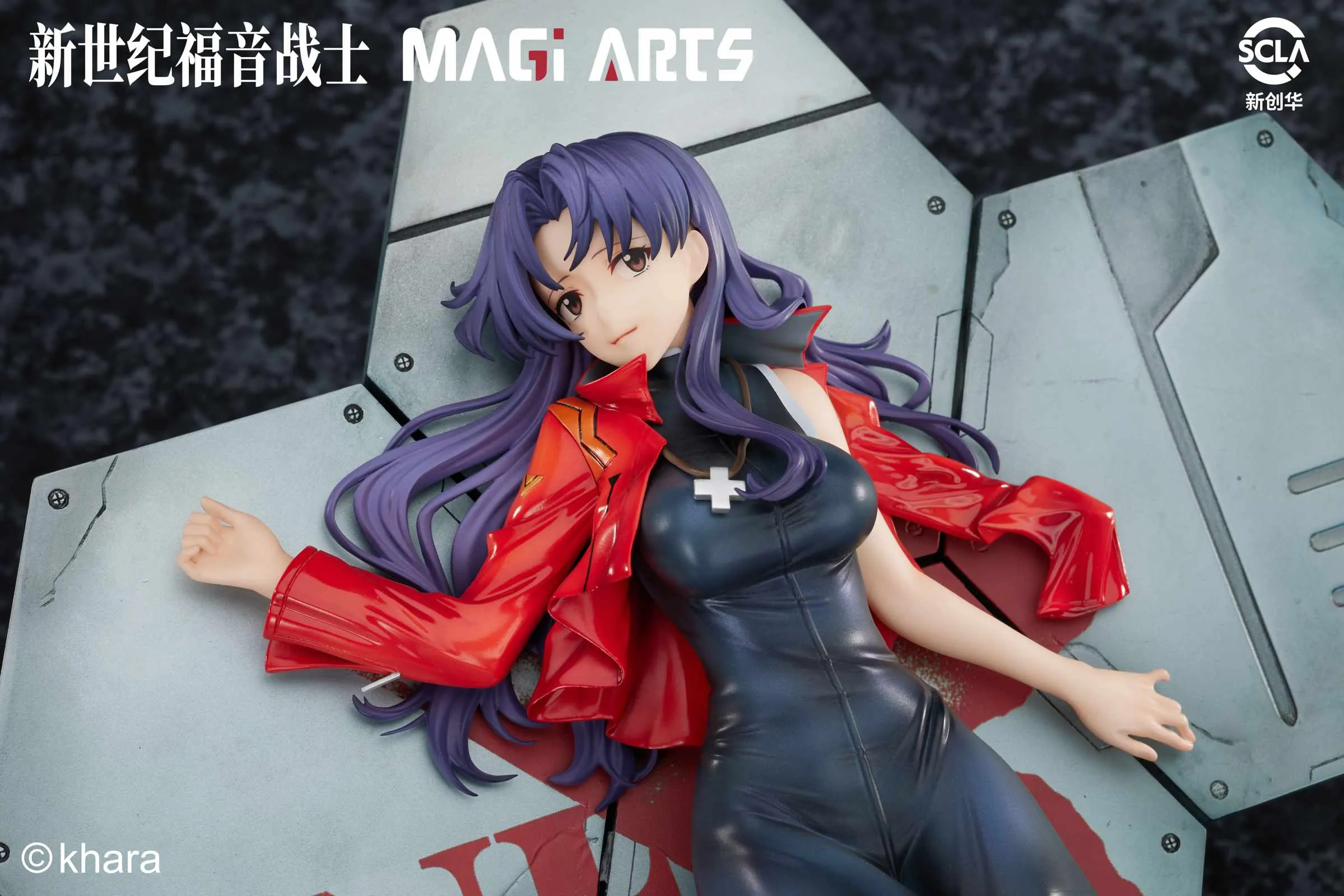 【Sold out】1/6 Scale Misato Katsuragi-(EVA) Neon Genesis EVAngelion-MAGI ARTS Studio