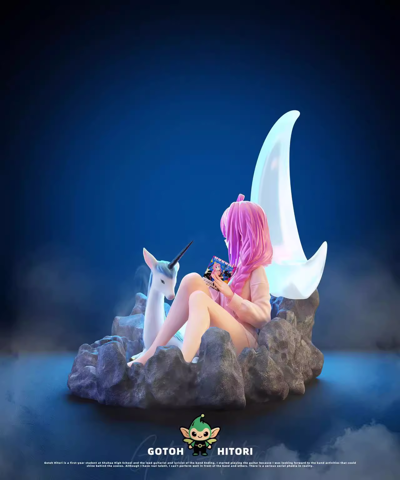 【Pre-sale】1/6 Scale Gotoh Hitori with Moon-BOCCHI THE ROCK!-MJL Studio