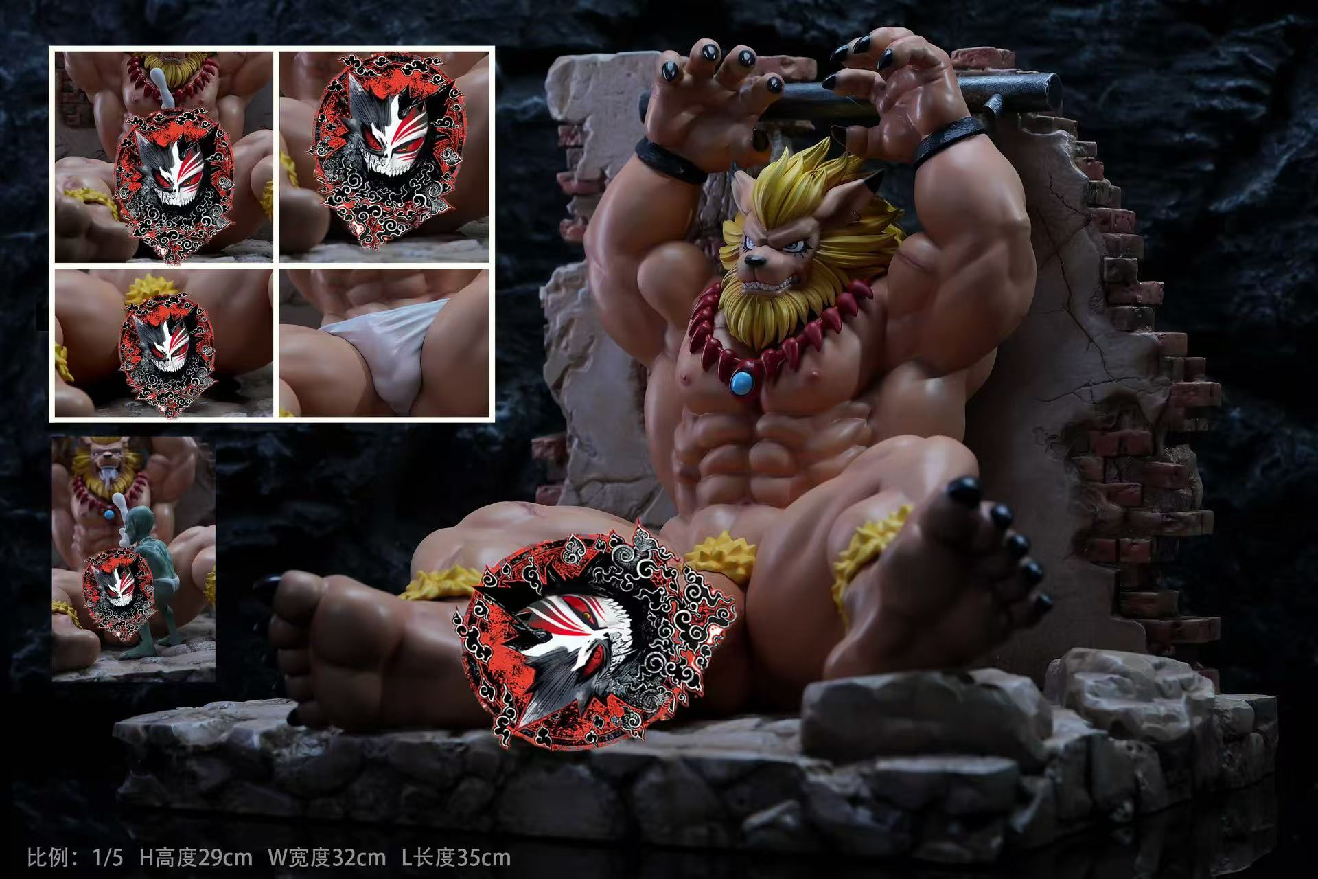 【Sold out】1/5 Scale Leomon-Digimon-PP Studio